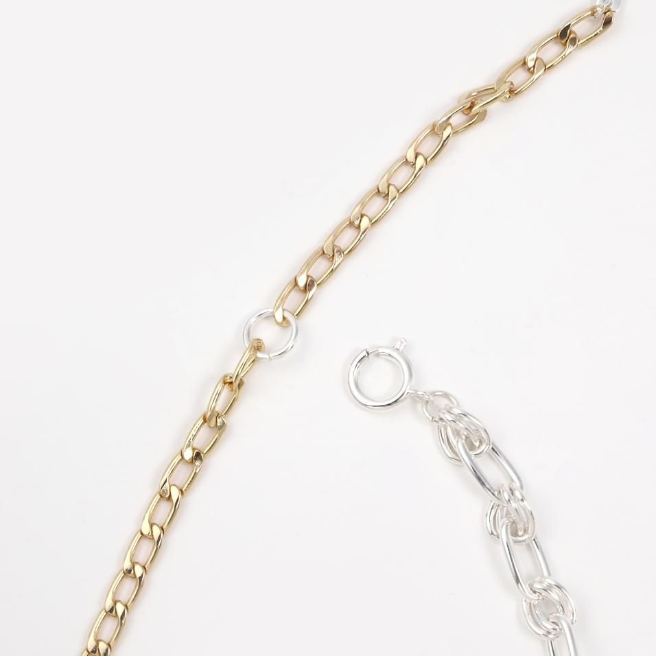 ミックスチェーンマルチネックレス