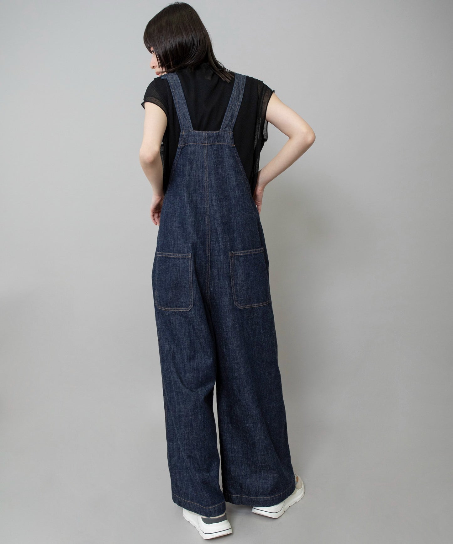 【定番】9.5ozスラブコットンデニムサロペット