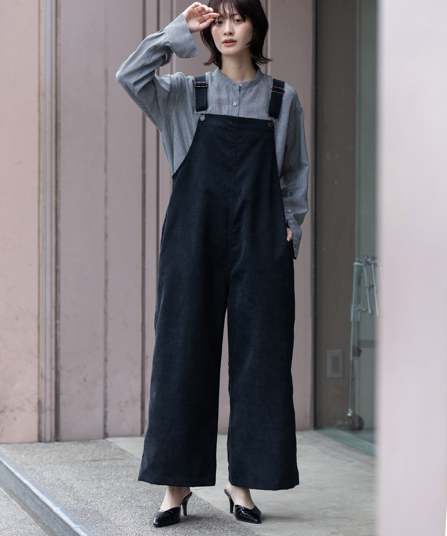 ナノコーデュロイサロペット