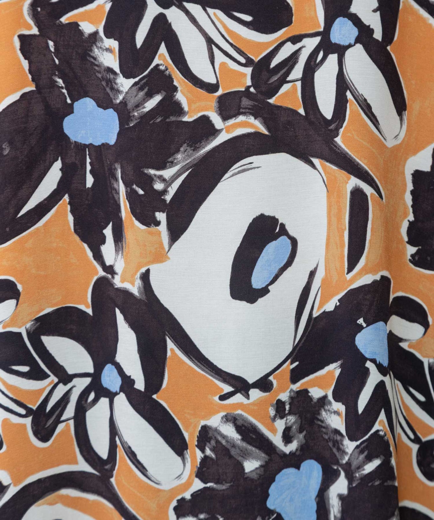 【Turkey】イペカプリントタックブラウス