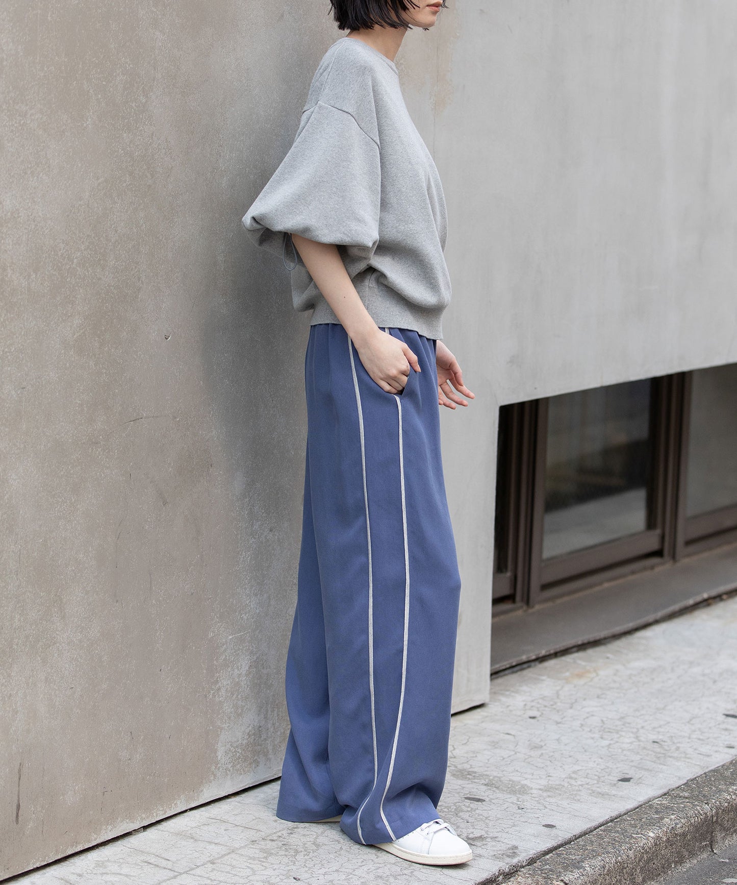 リヨセルオックスワイドパンツ