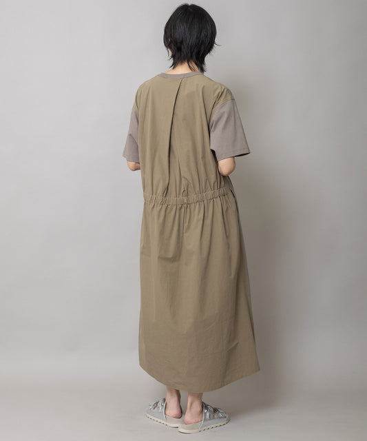 ヴィンテージジャージ×タイプライタードッキングワンピース