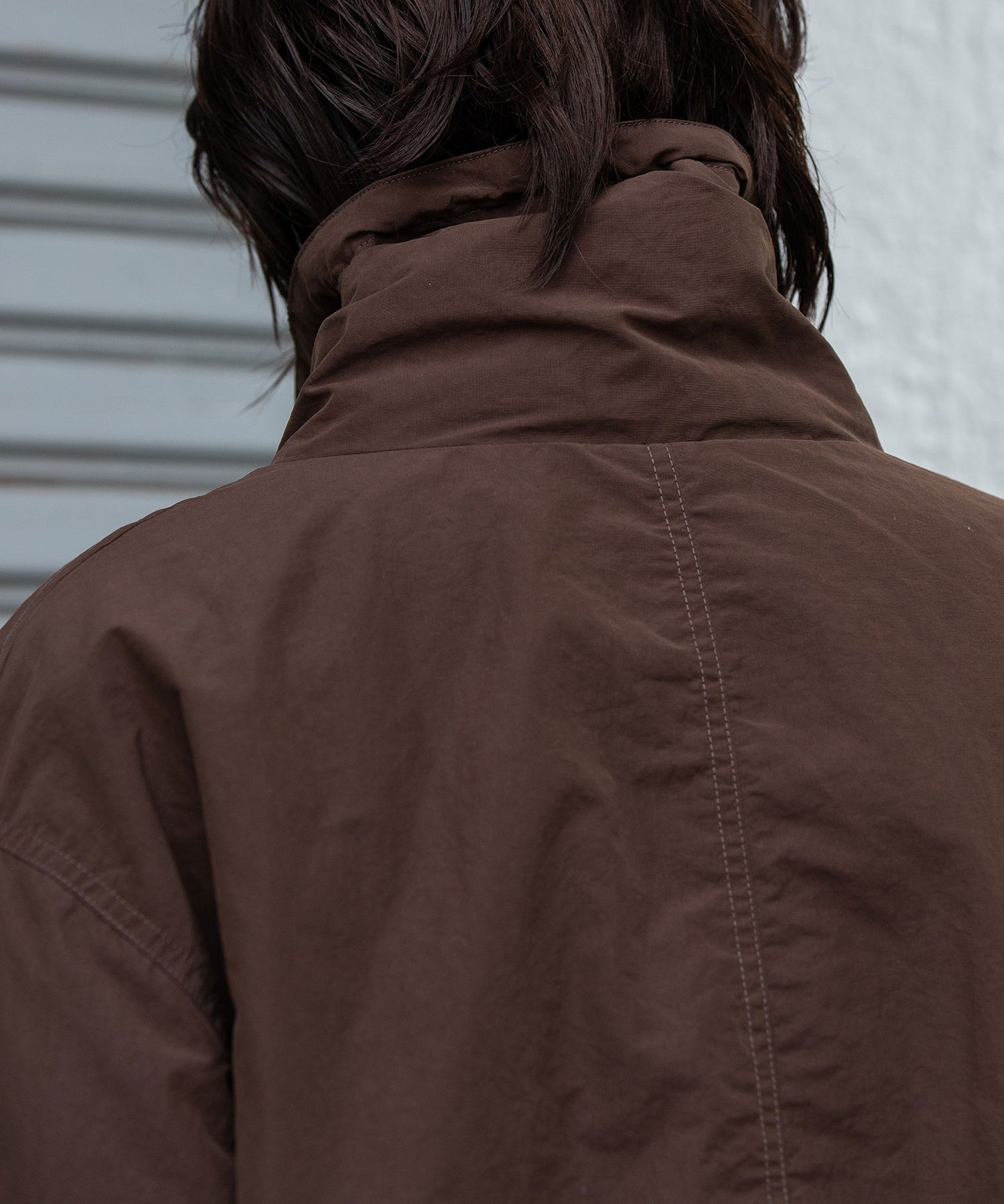 ナイロンコットンタッサー×Octaボンバージャケット