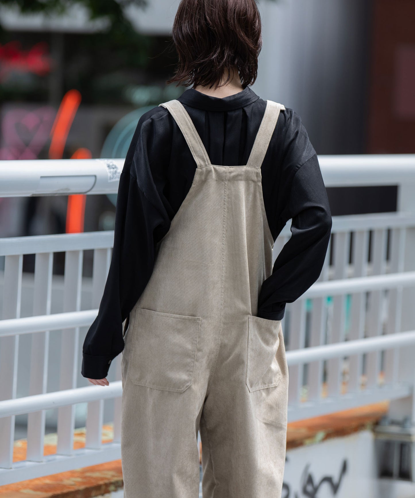 ナノコーデュロイサロペット
