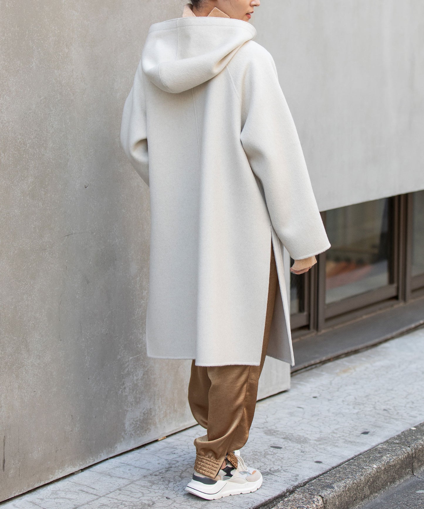 ウールダブルビーバーダッフルコート