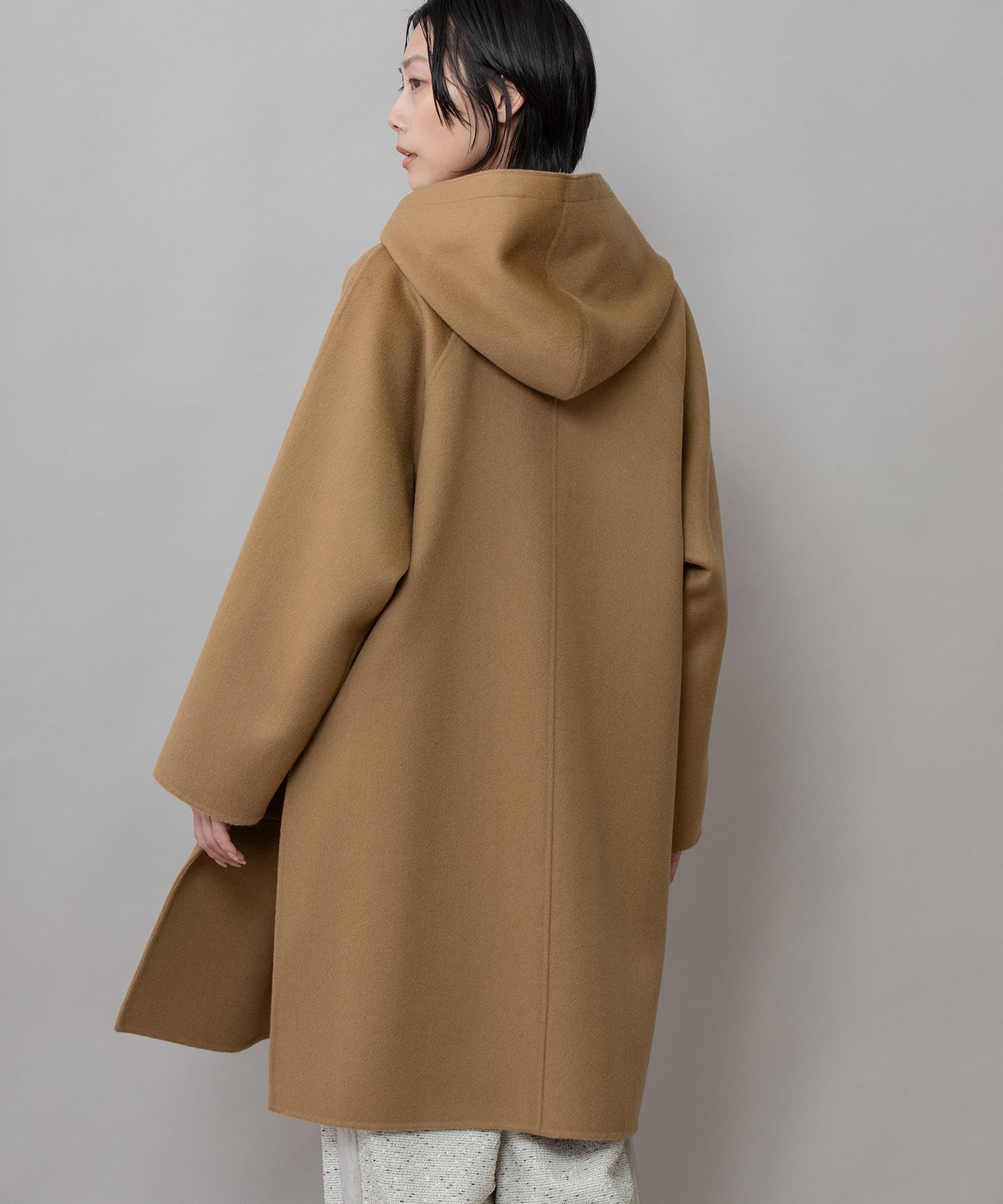 ウールダブルビーバーダッフルコート