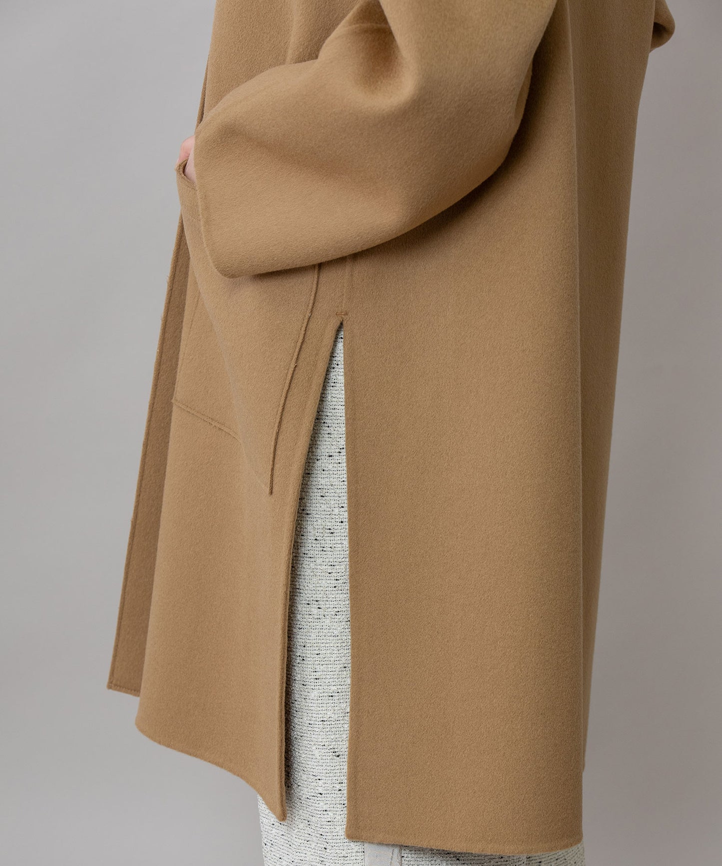 ウールダブルビーバーダッフルコート