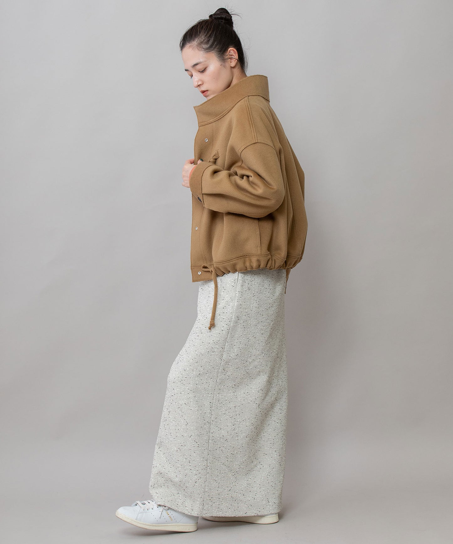 ウールダブルビーバーダッフルジャケット