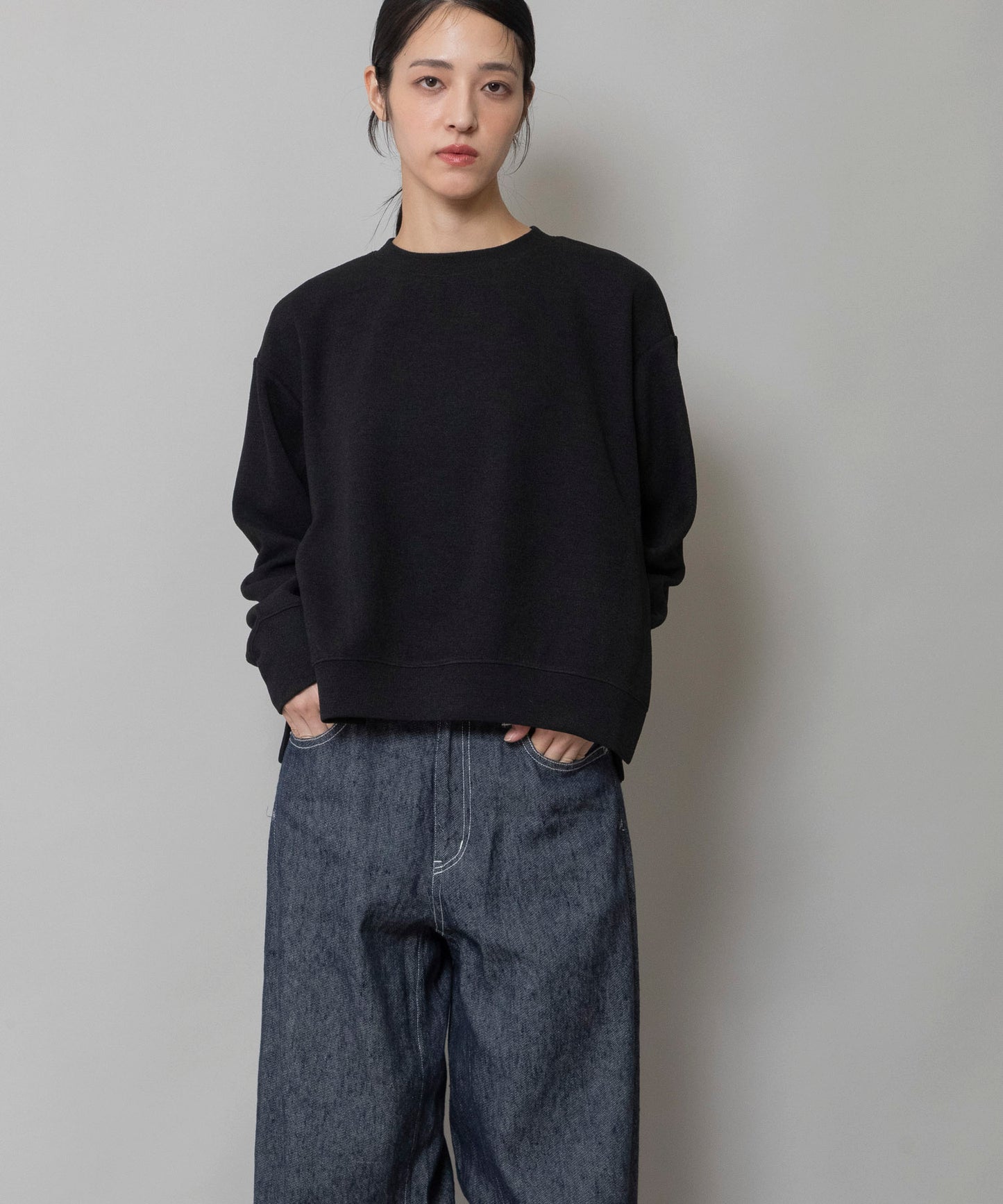 【先行販売】ダブルフェイスジャージプルオーバー