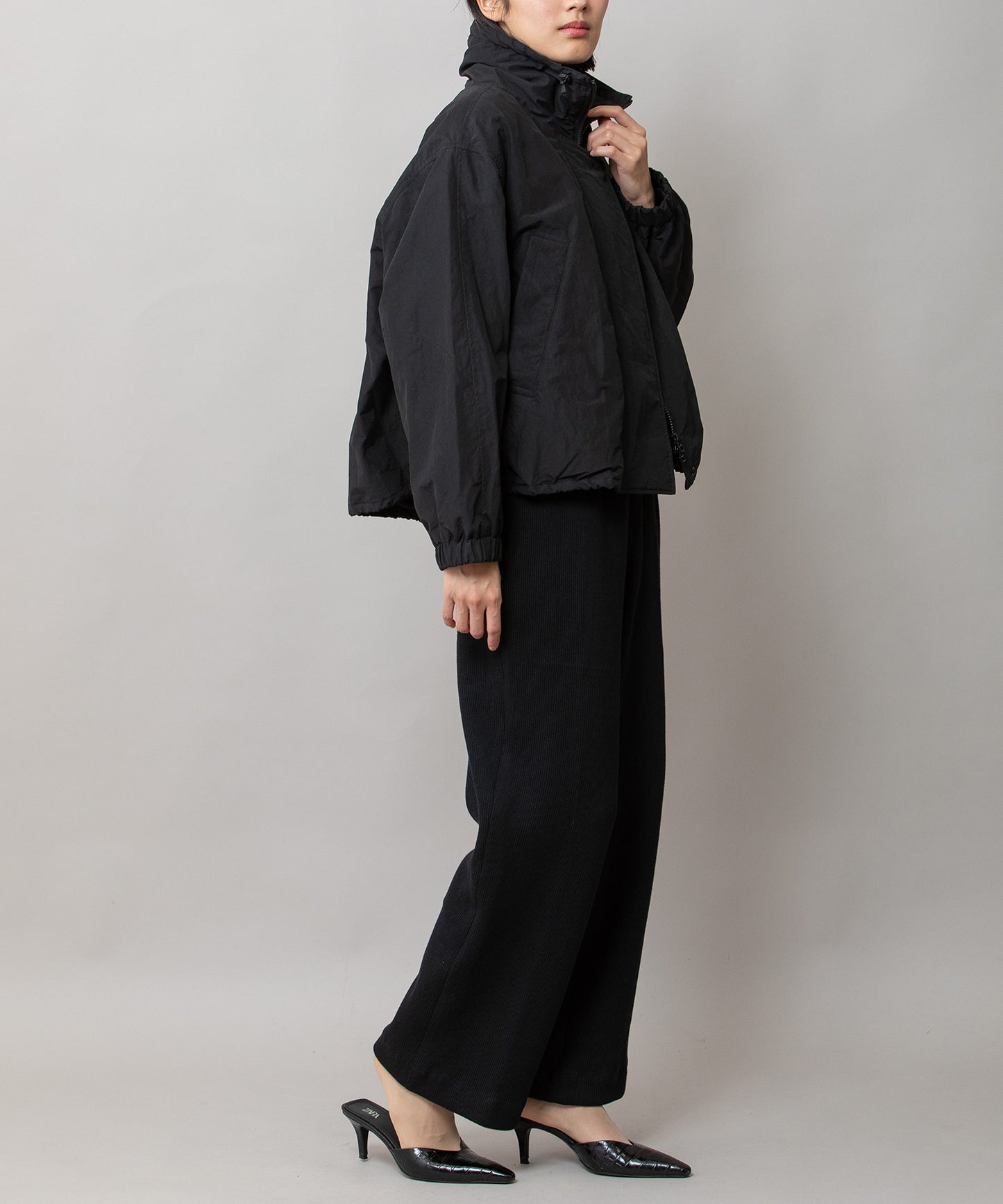 ナイロンコットンタッサー×Octaボンバージャケット