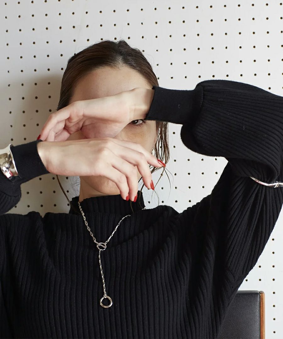 デザインチェーンネックレス