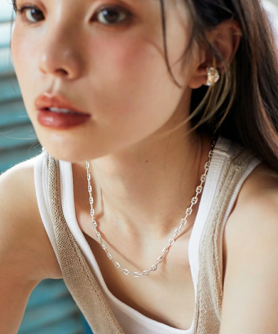 デザインチェーンネックレス