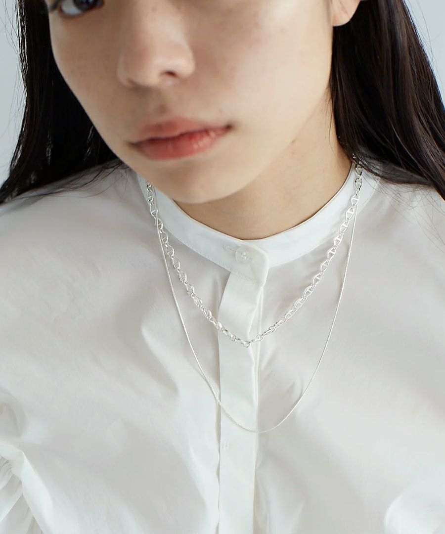 ダブルチェーンネックレス