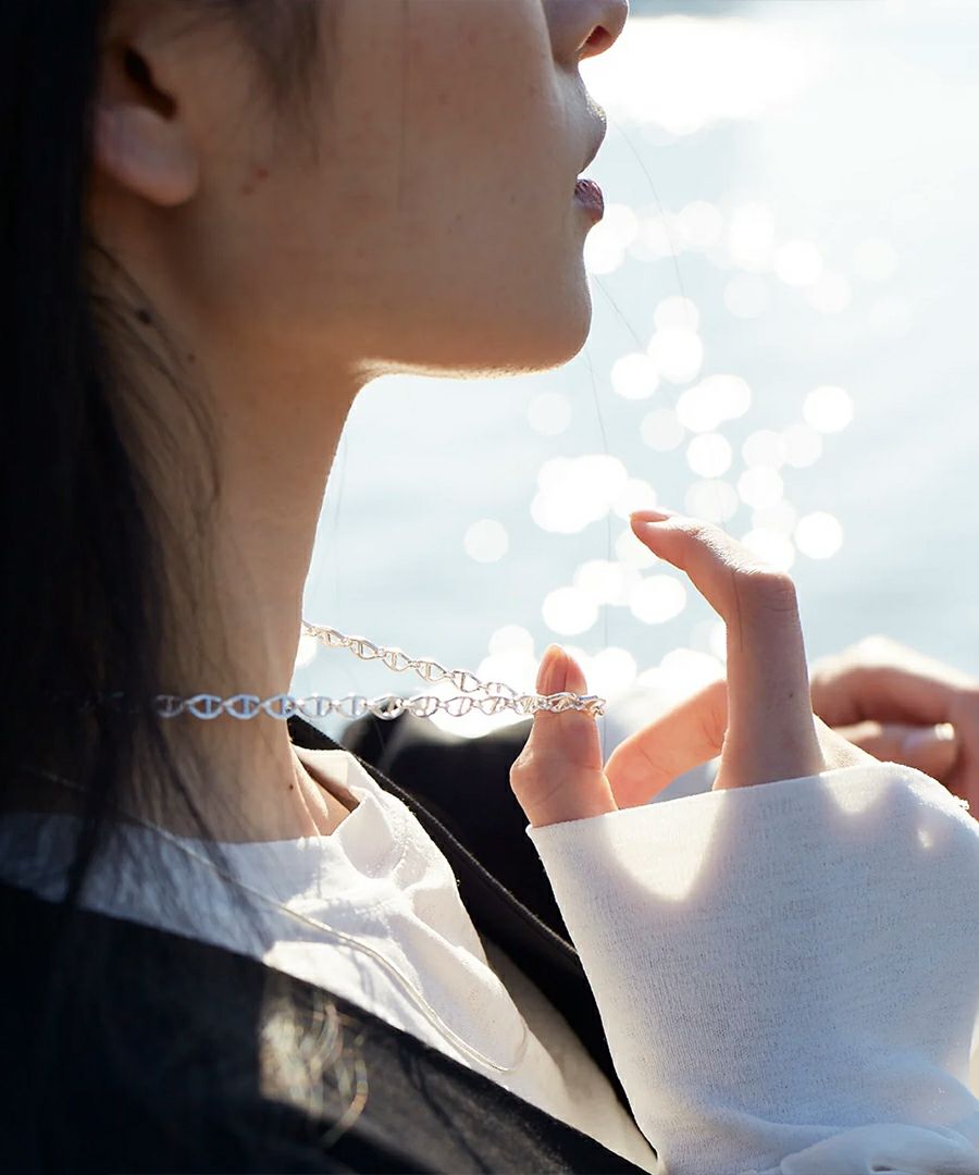 ダブルチェーンネックレス