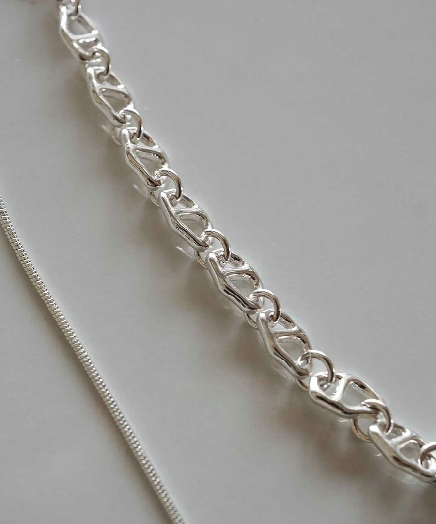 ダブルチェーンネックレス