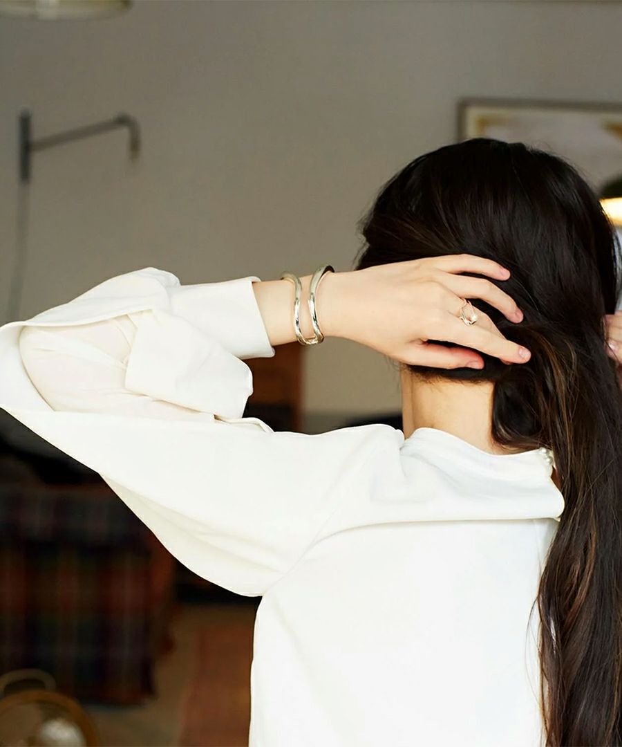 ダブルラインバングル