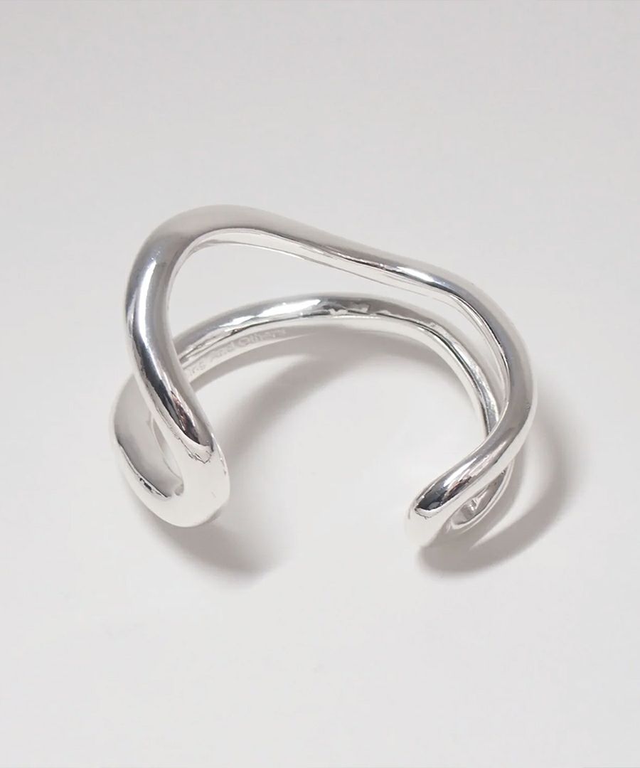 ダブルラインバングル