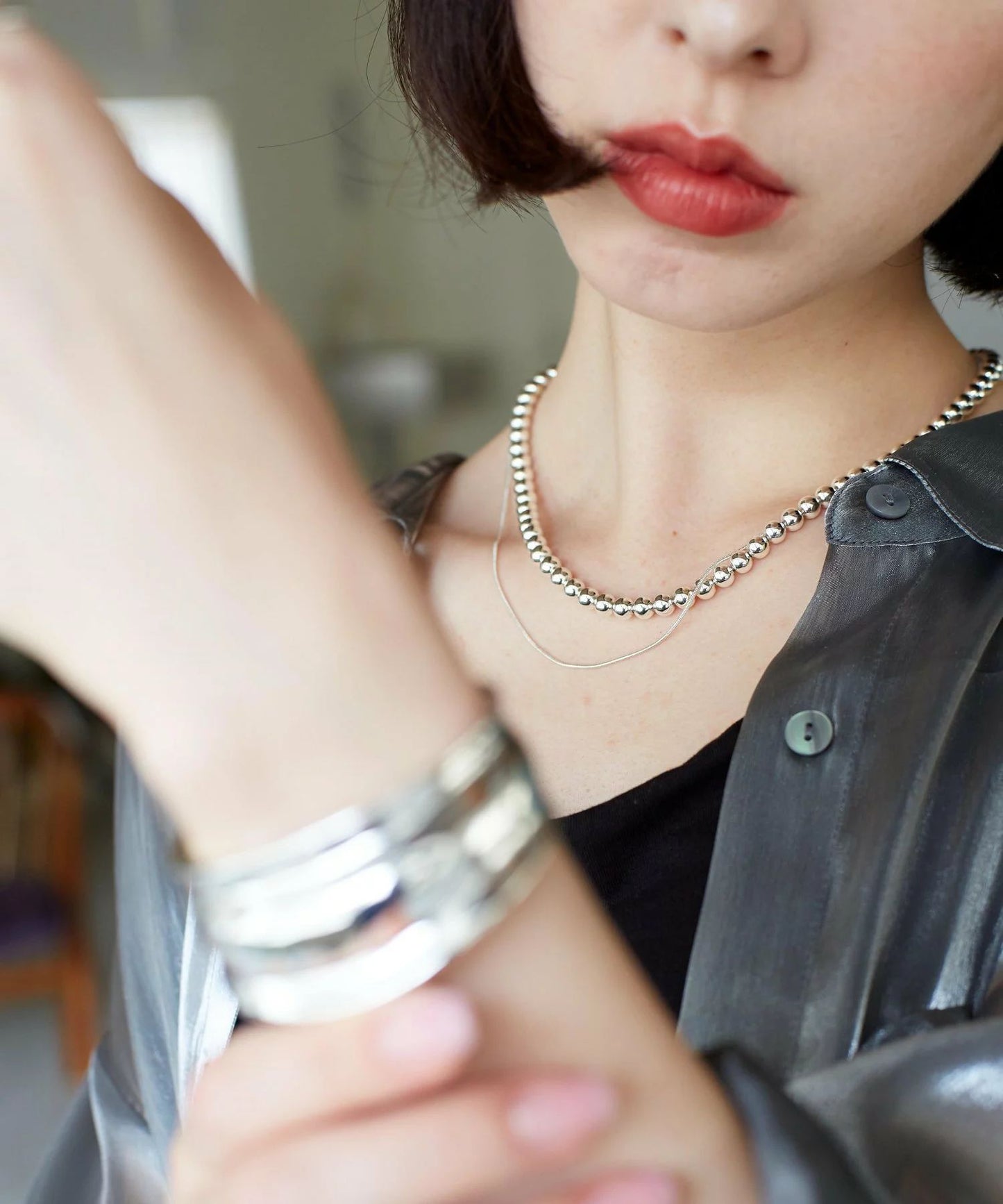 ドットネックレス