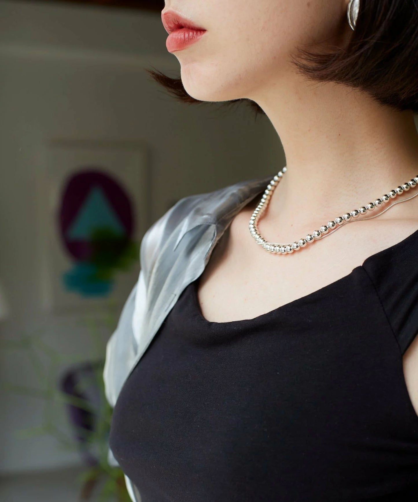 ドットネックレス