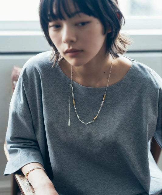 プランプモチーフアジャスタブルネックレス