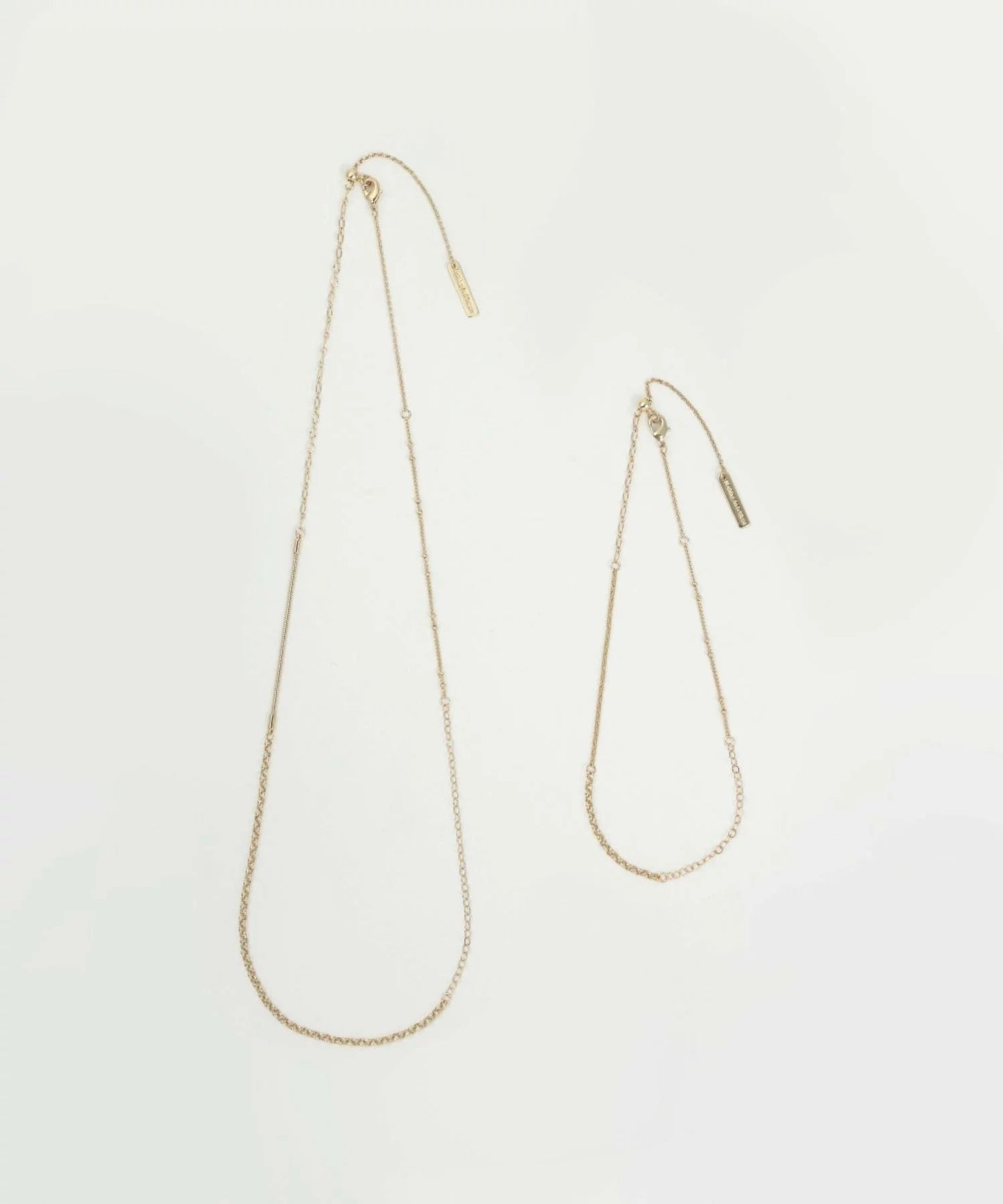 エクスプレッシブチェーンネックレスセット