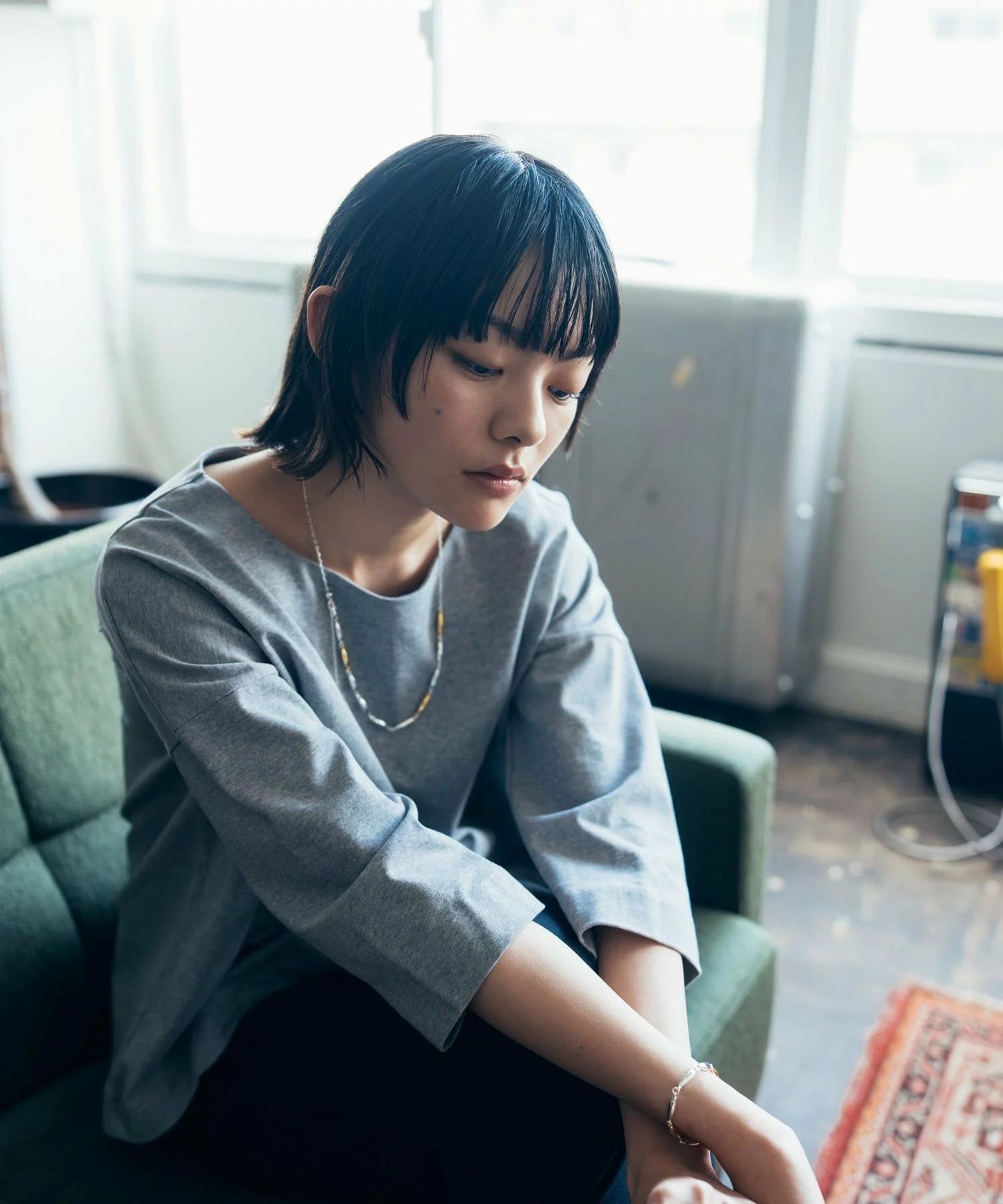 プランプモチーフアジャスタブルネックレス