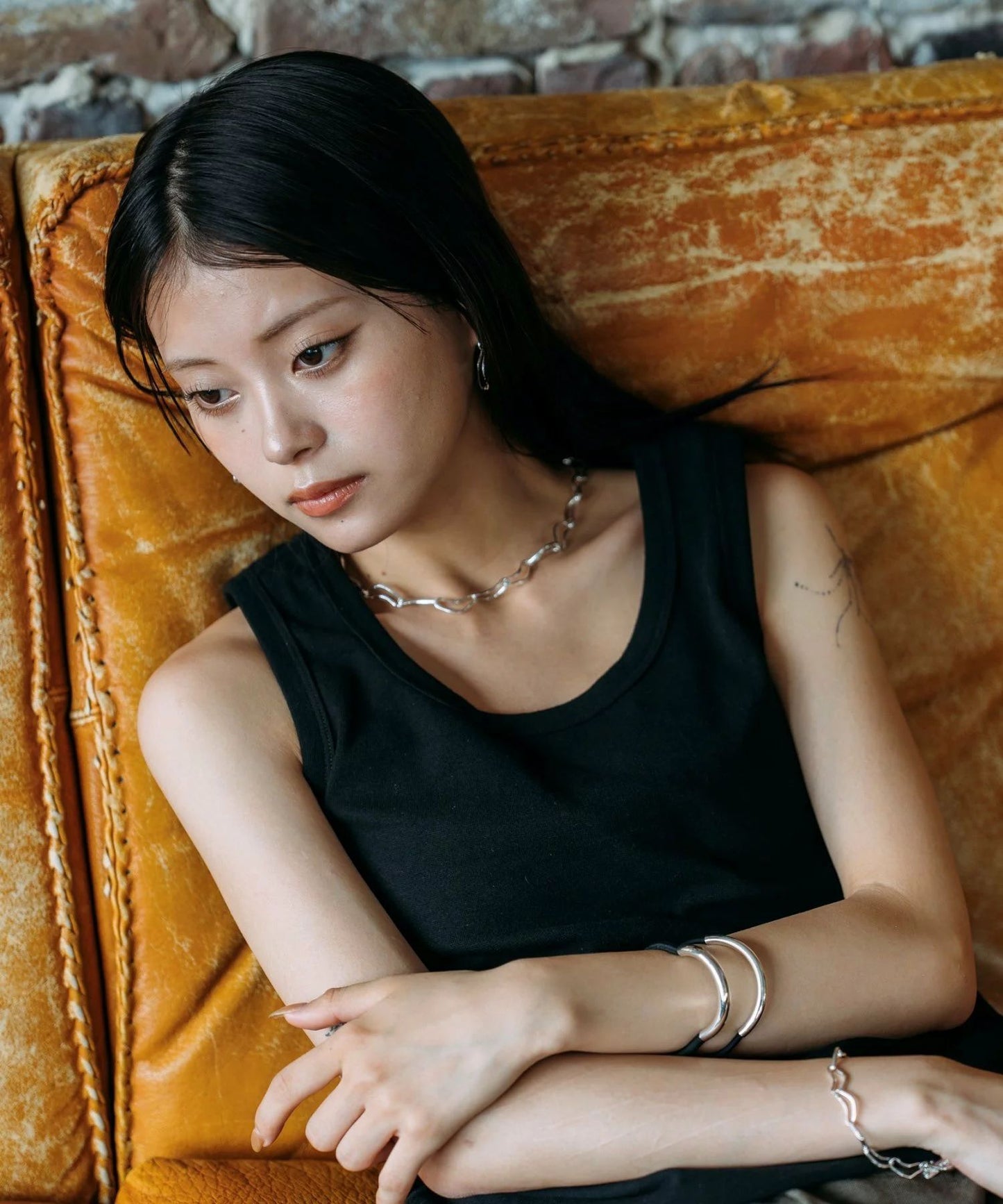 メタルチューブヘアゴム