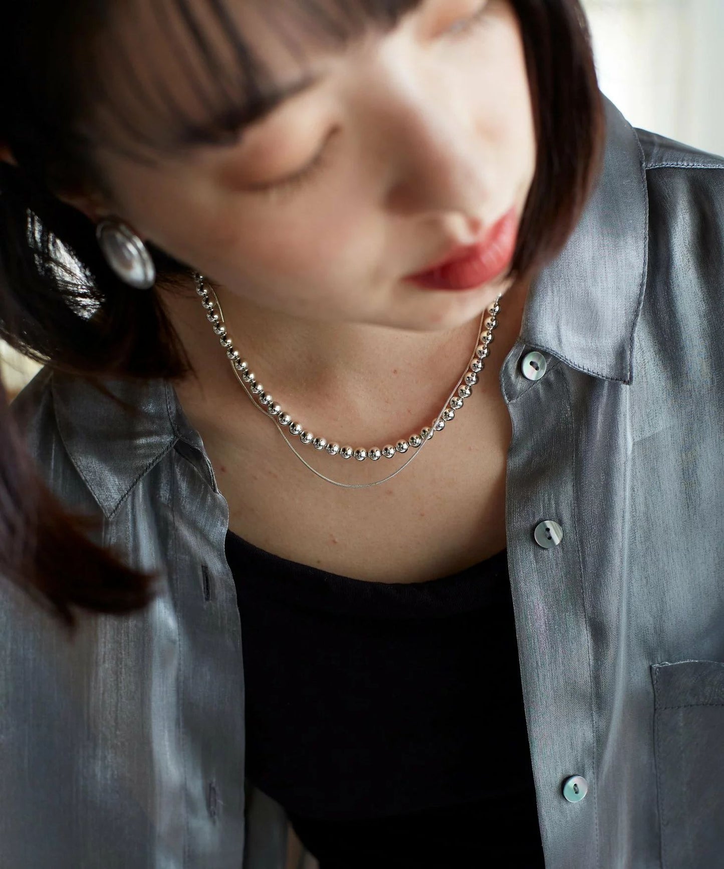 ドットネックレス