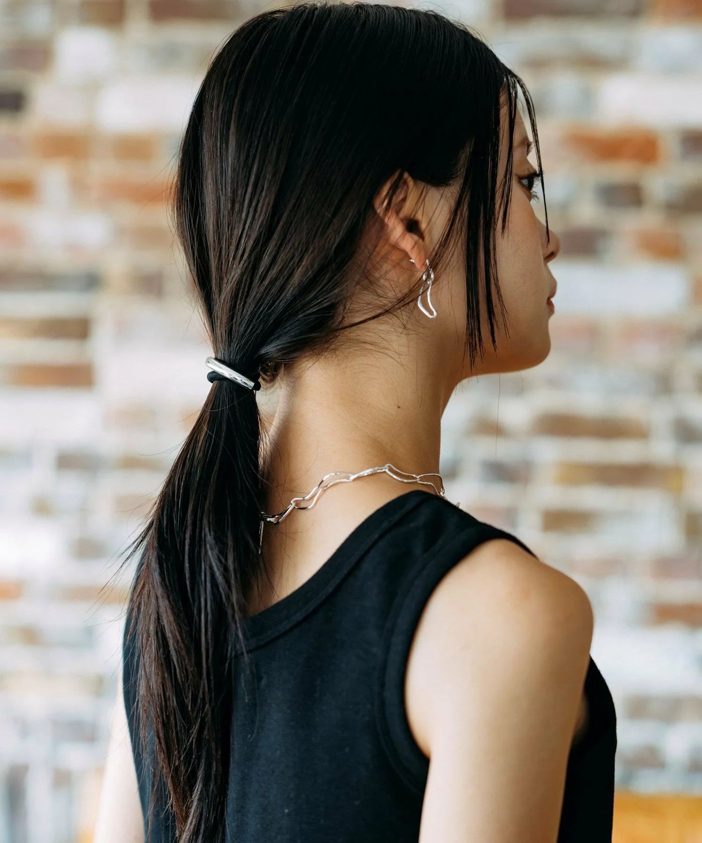 メタルチューブヘアゴム