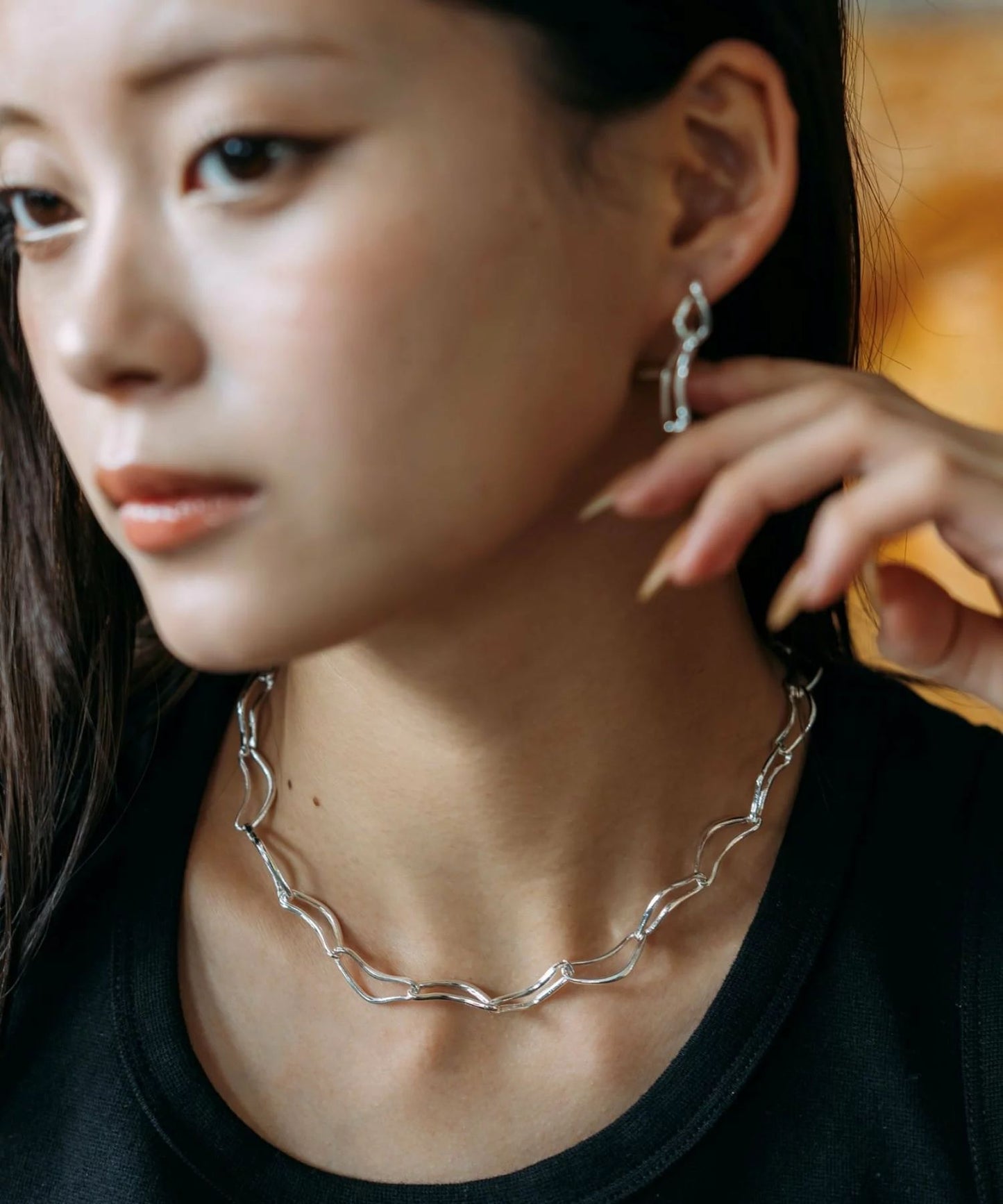 バナナモチーフネックレス