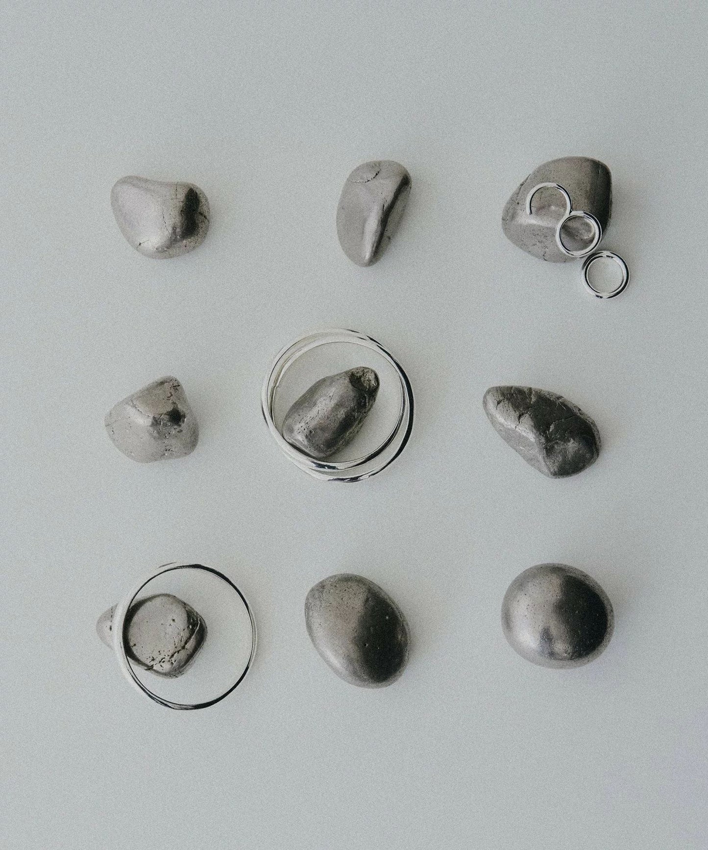 マルチファセテッドバングルセット