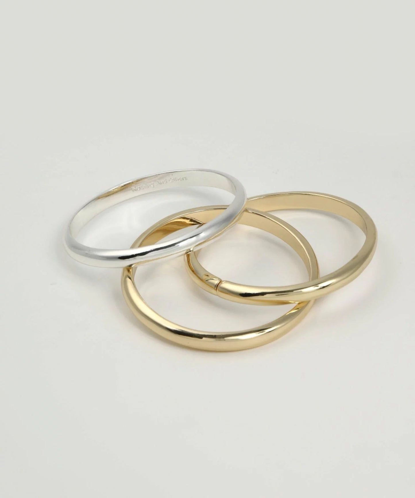 マルチファセテッドバングルセット