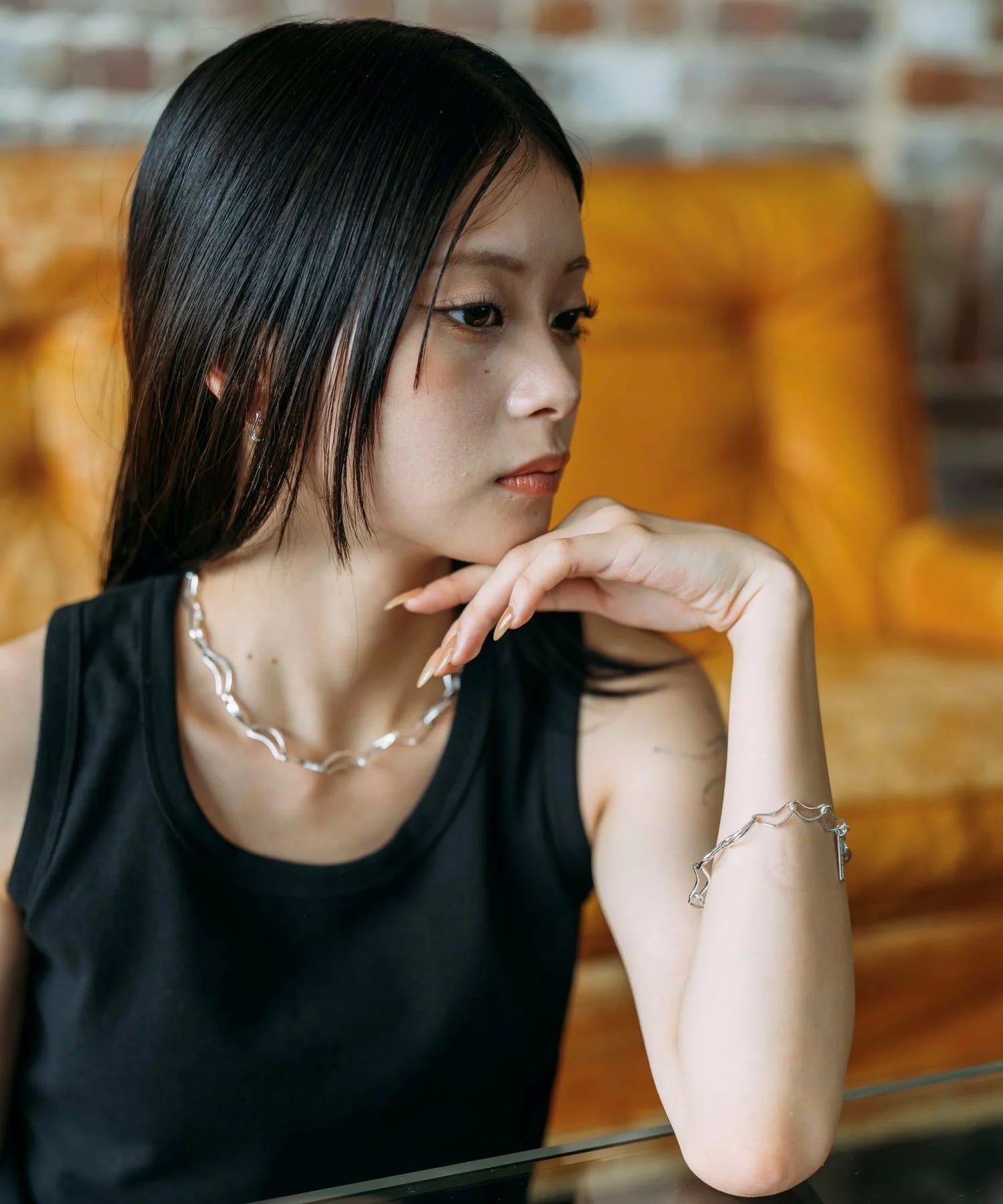 バナナモチーフネックレス