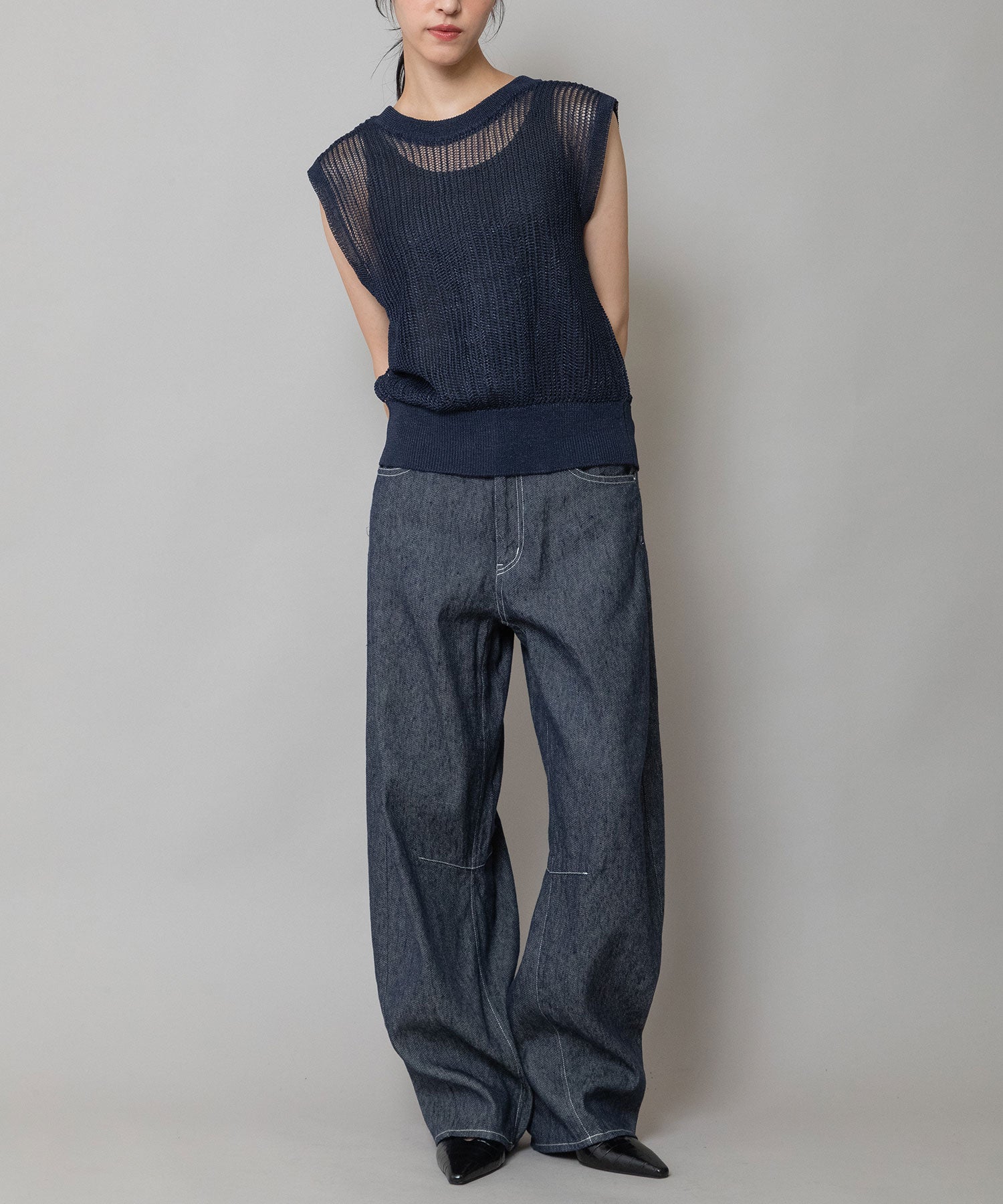 定番】コットンリブ2WAYタンクトップ – Munich web shop