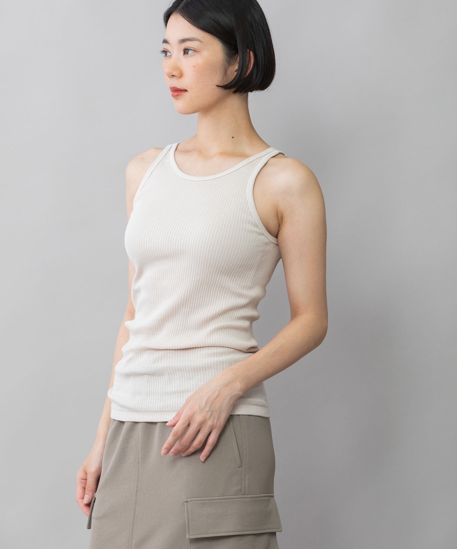 定番】コットンリブ2WAYタンクトップ – Munich web shop 定番】コットンリブ2WAYタンクトップ – Munich web shop