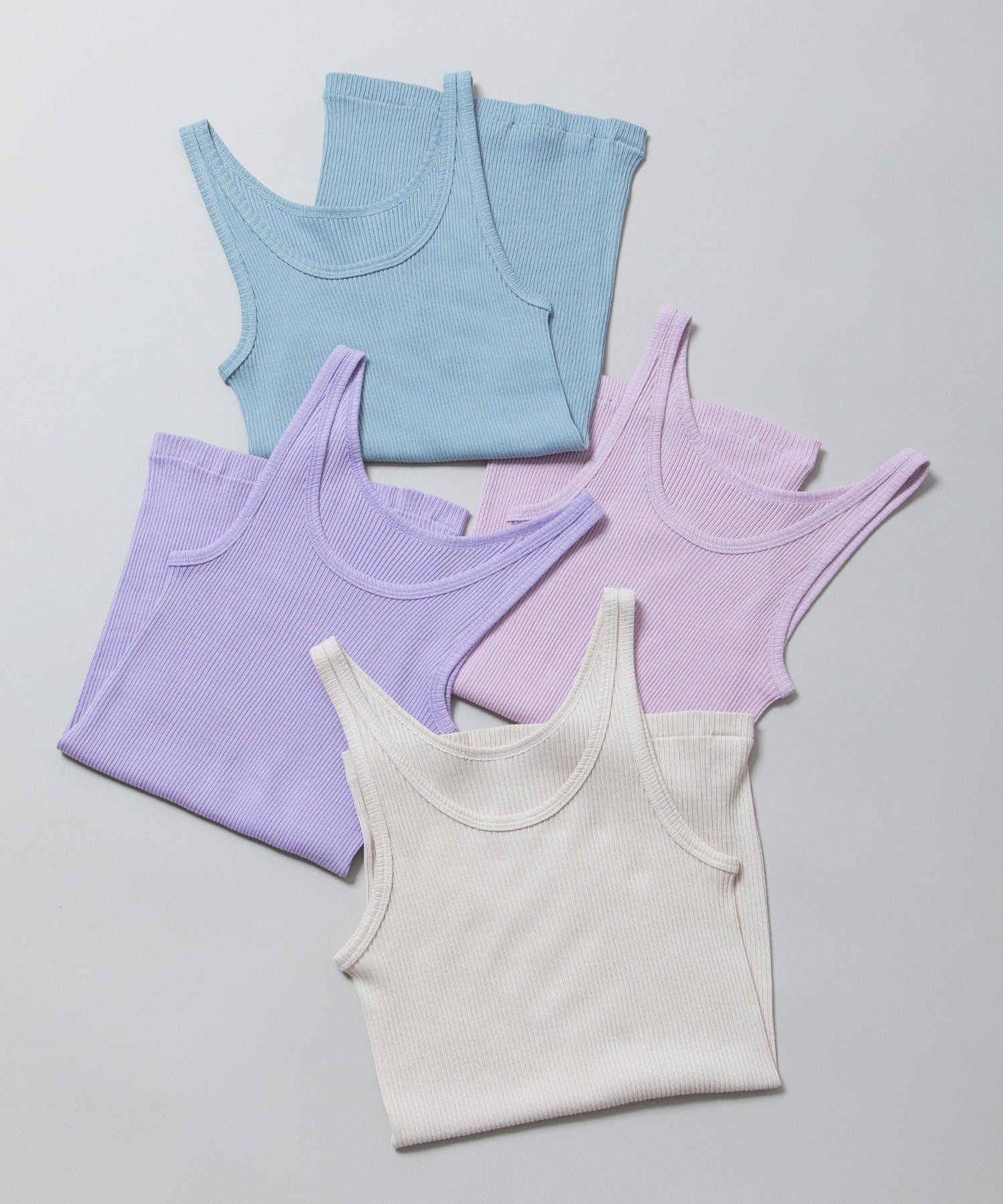 定番】コットンリブ2WAYタンクトップ – Munich web shop
