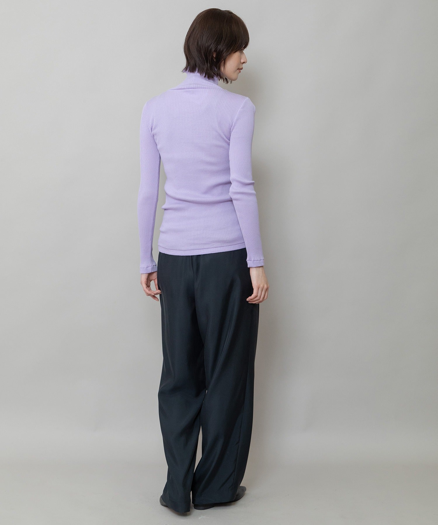 定番 コットンリブタートルネックプルオーバー – Munich web shop