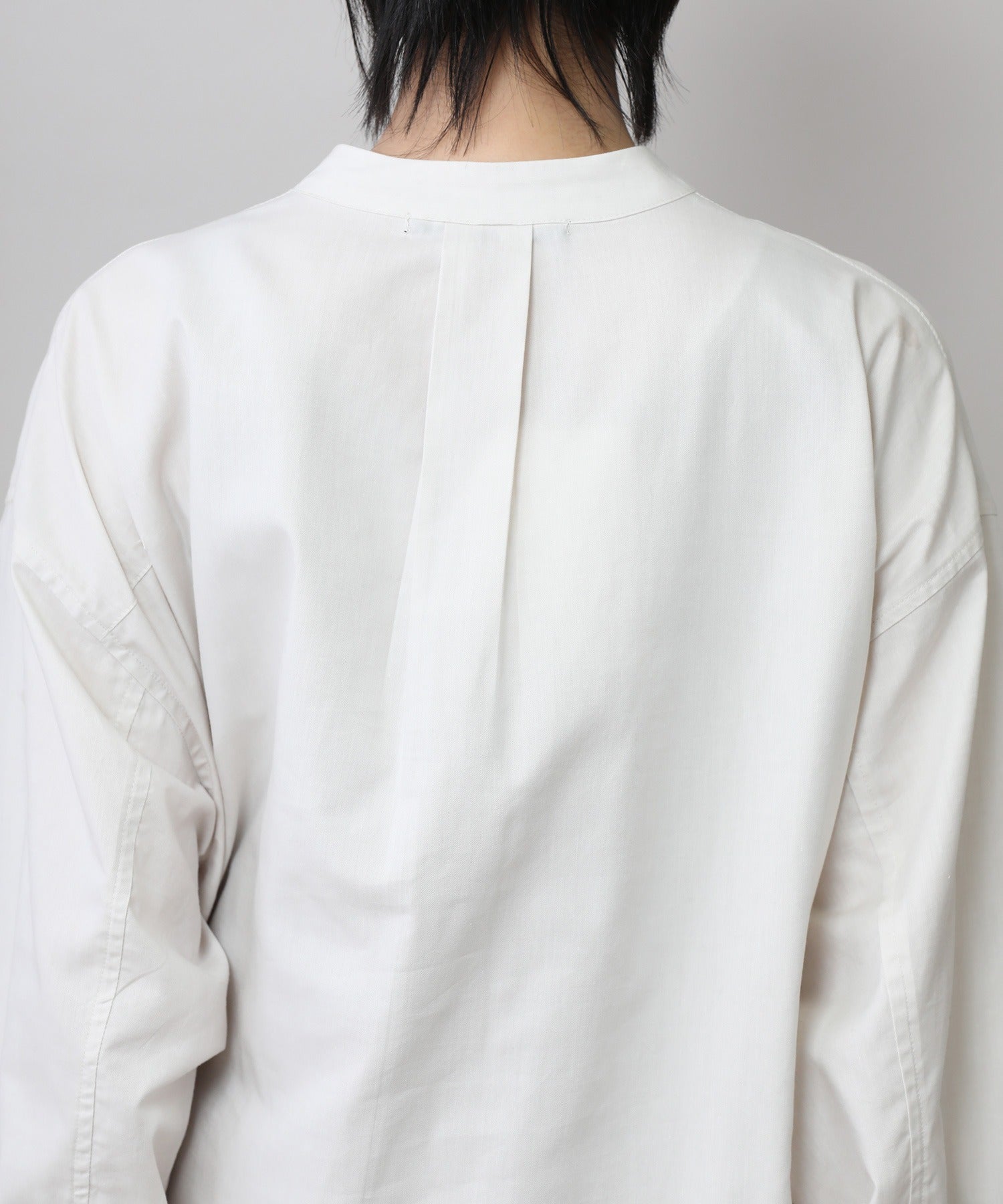 定番】 コットンリヨセルオックスリブカフシャツ – Munich web shop