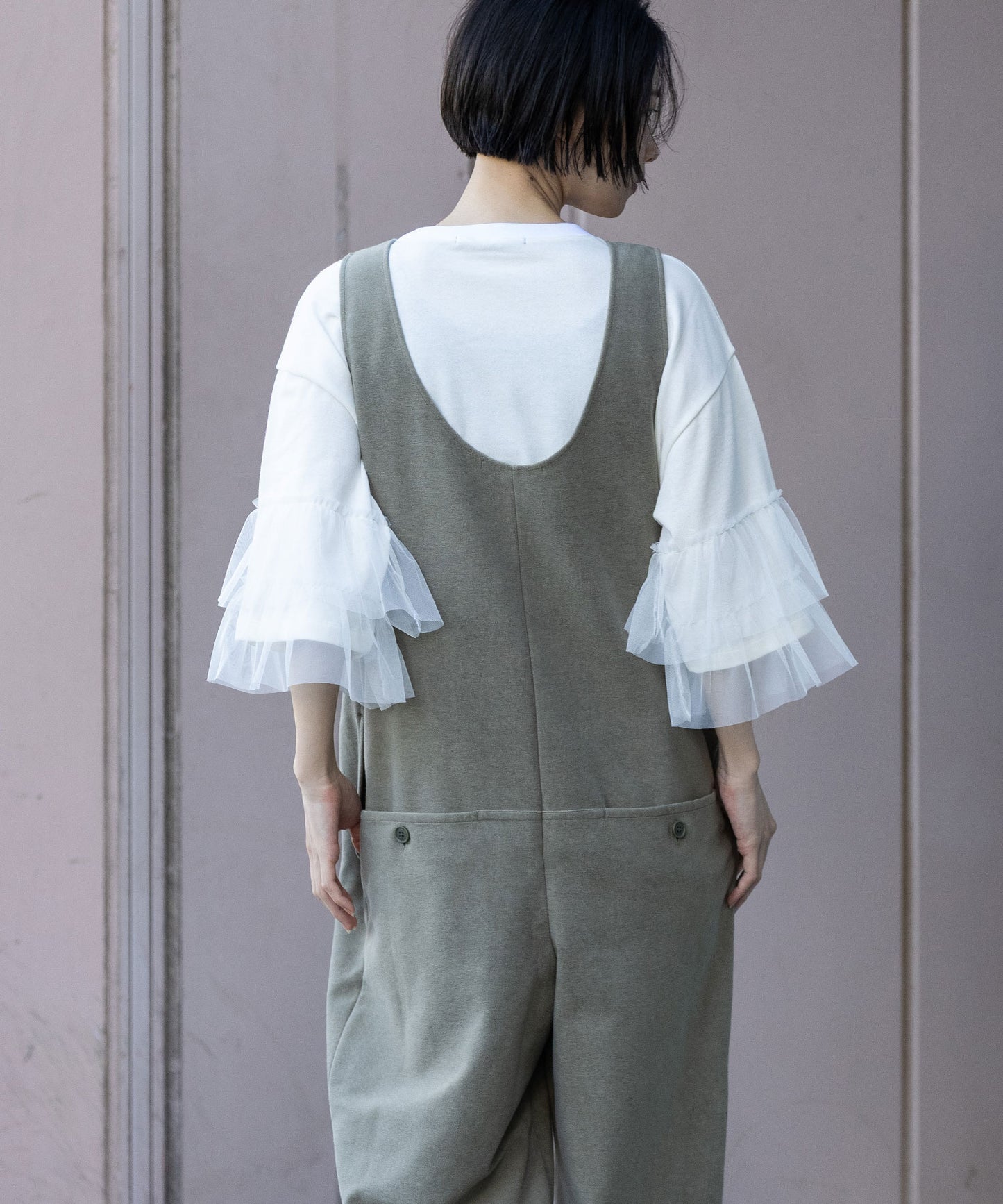 オーガニックコットンパイルコンビネゾン