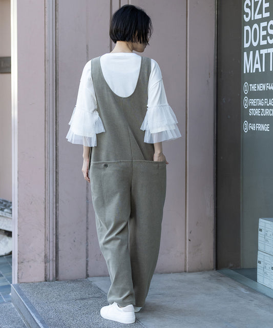 オーガニックコットンパイルコンビネゾン