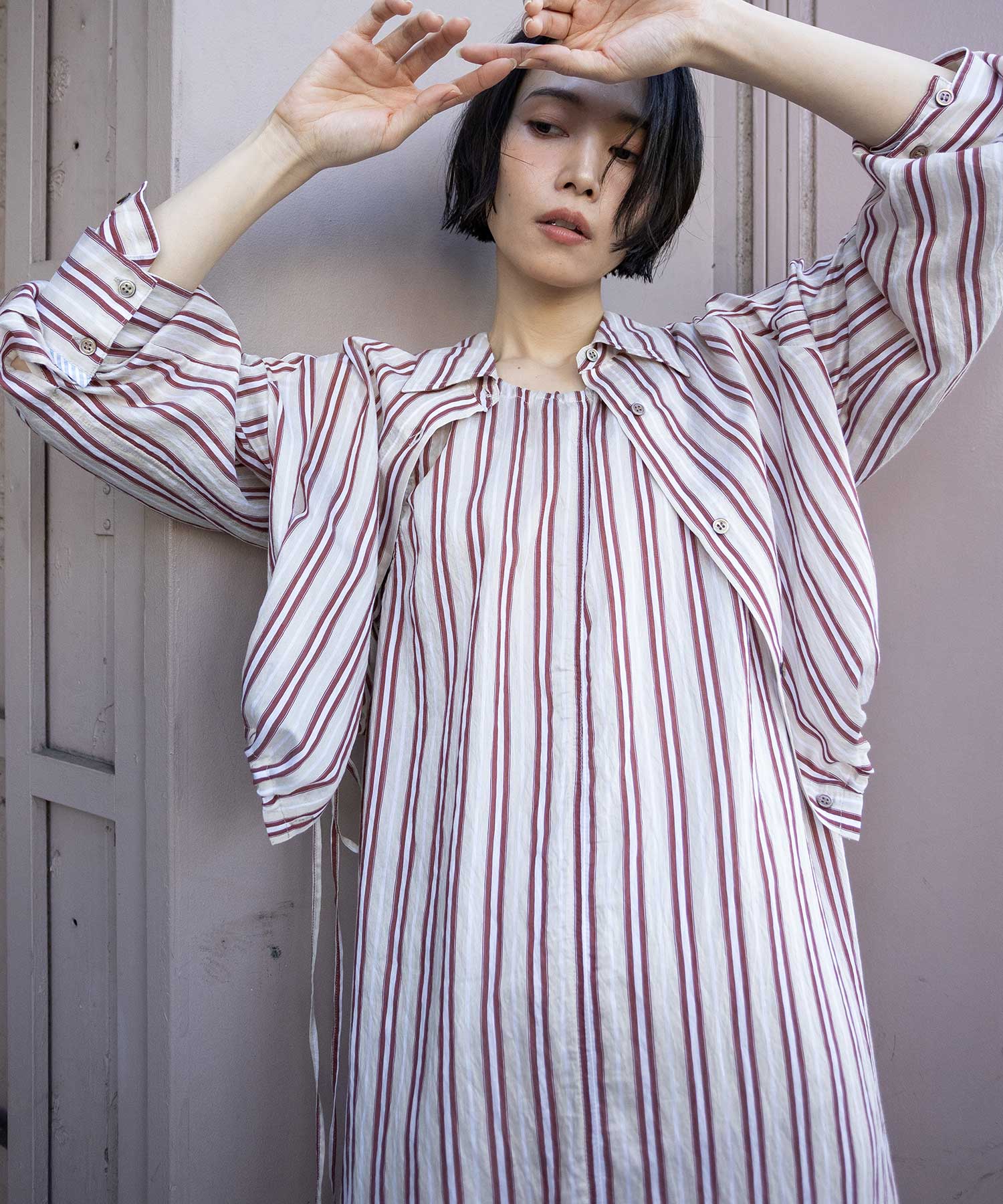 Turkey】ストライプクロップドシャツ – Munich web shop
