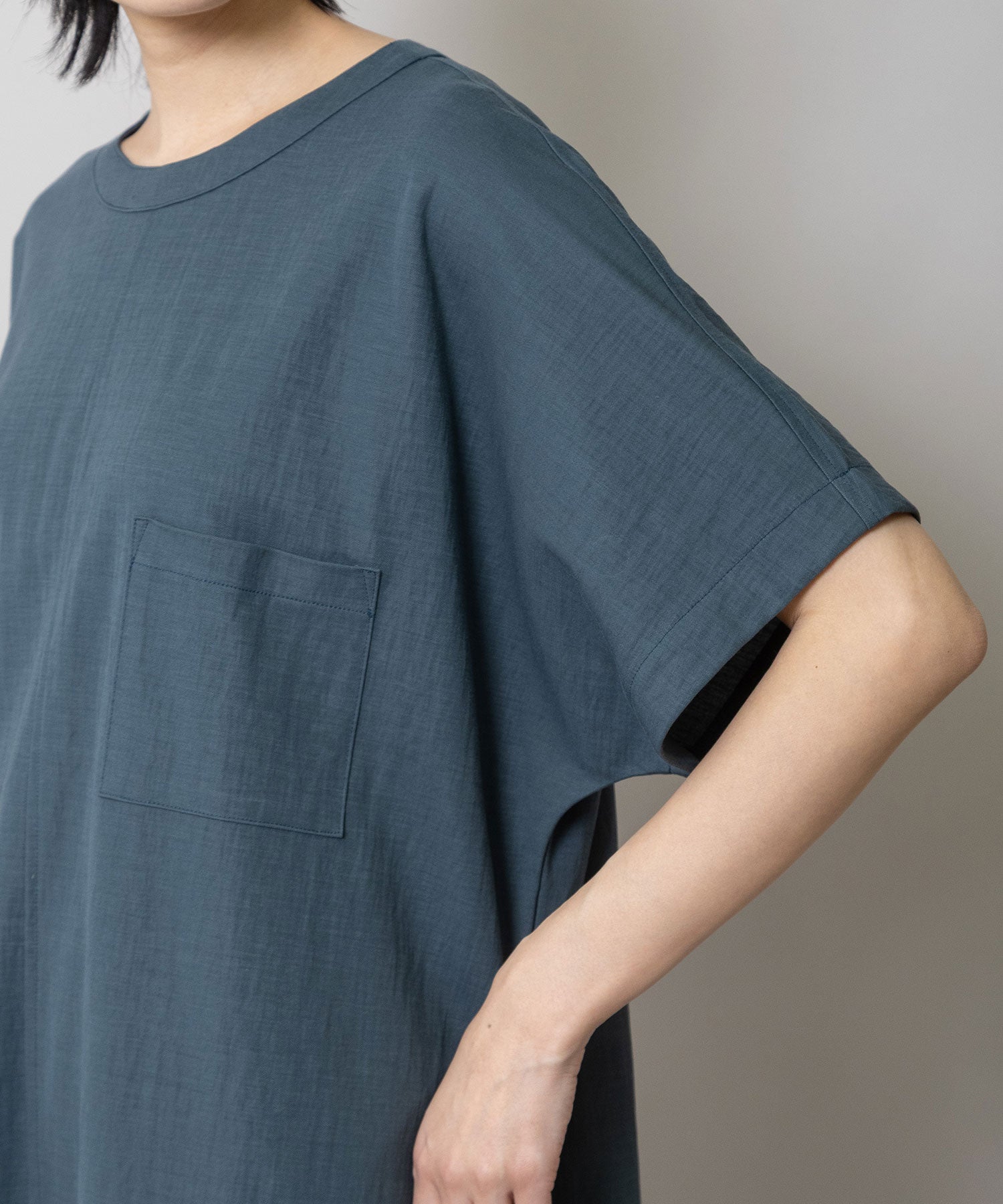 ドライタッチスムースサイドベントTシャツワンピース – Munich web shop