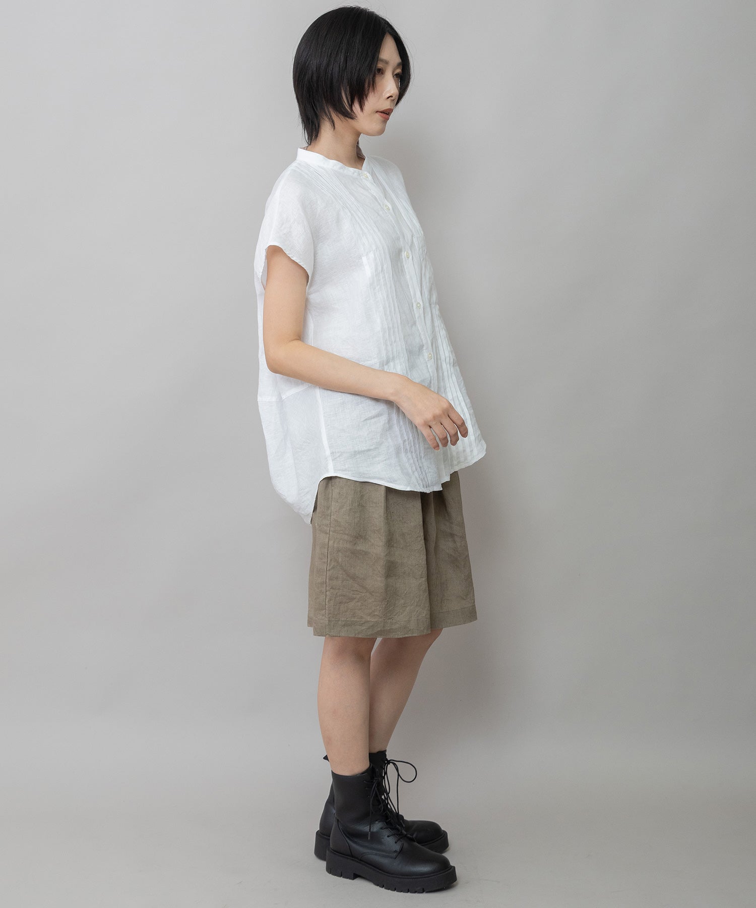 吸水性】【発散性】60sフレンチリネンタックシャツ – Munich web shop