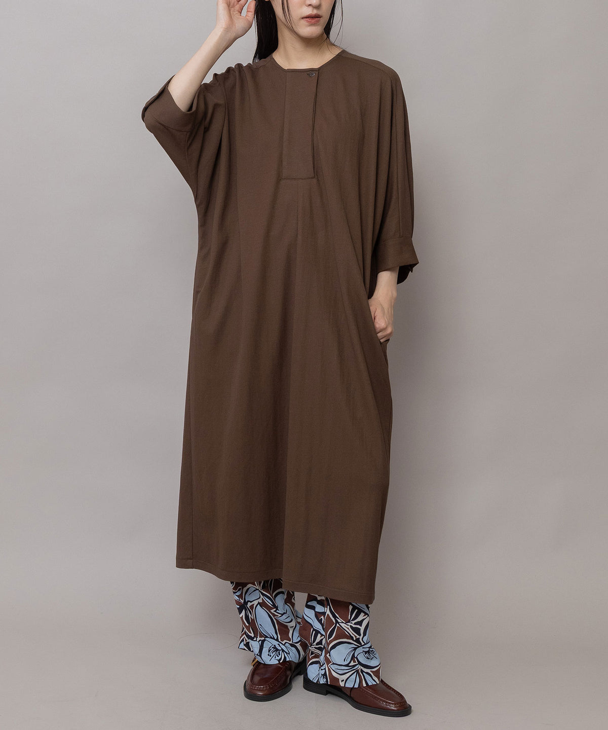 レーヨンナイロンインターロック teeドレス