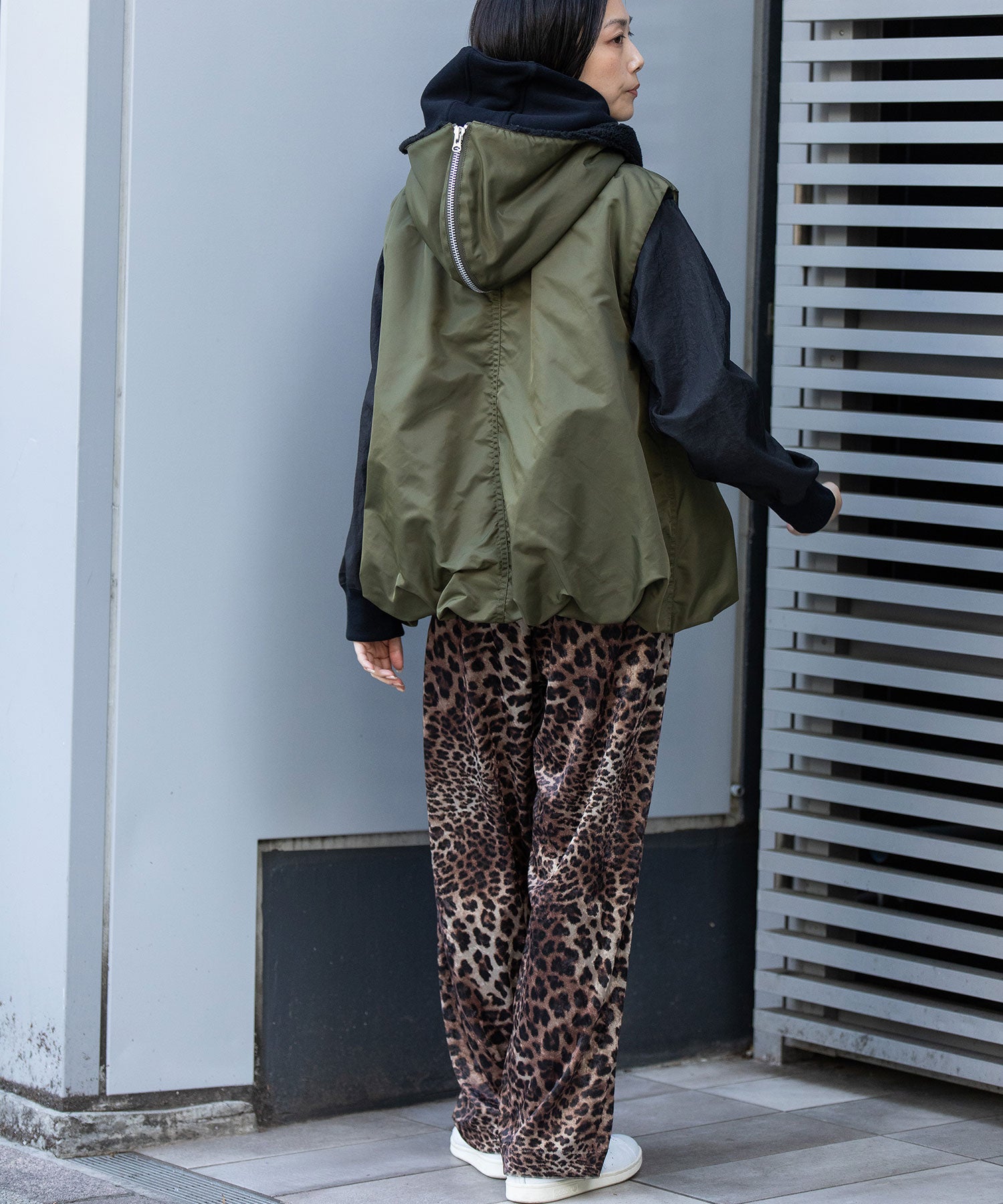 ナイロンツイル×シープボアバルーンフライトベスト – Munich web shop