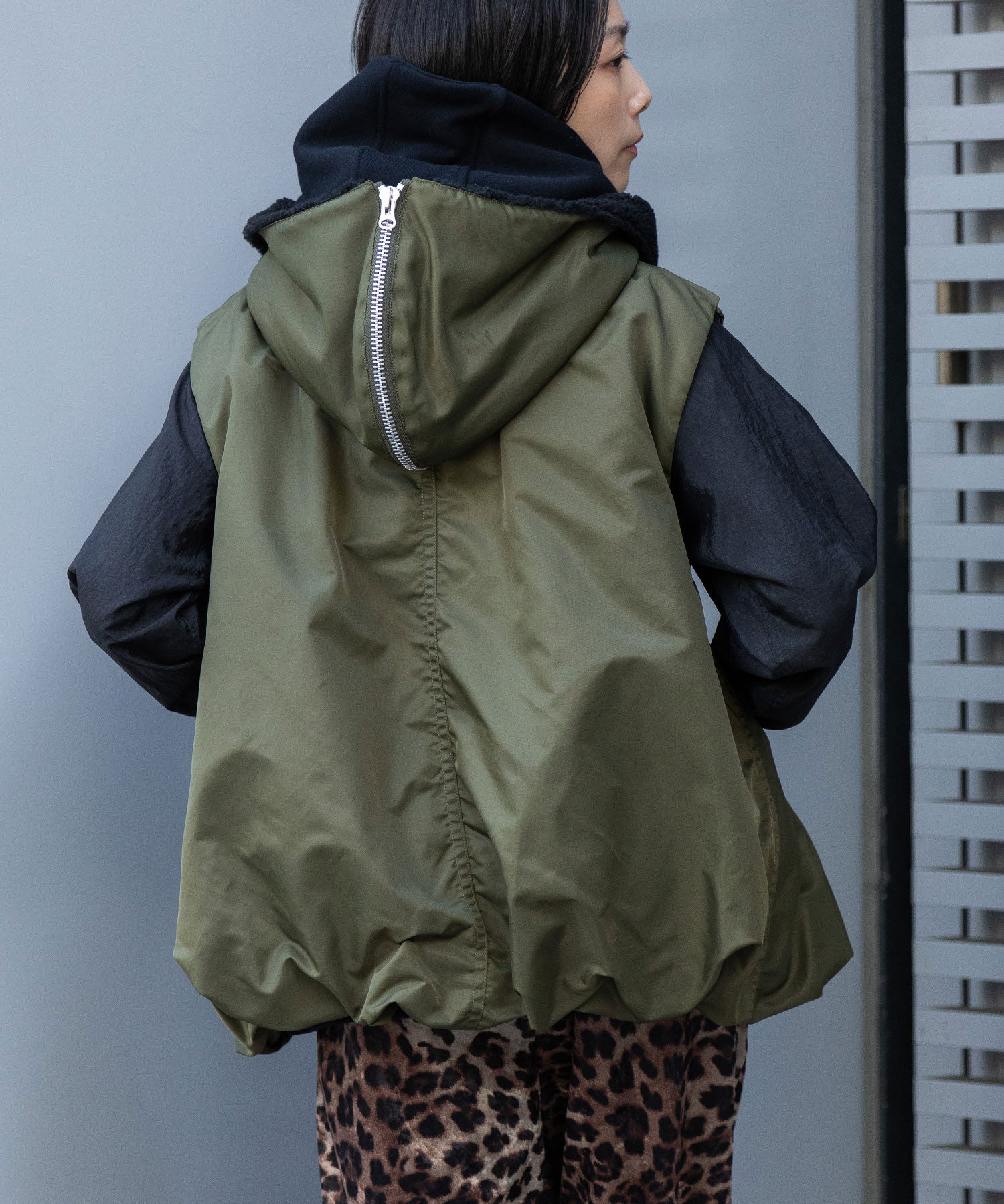 ナイロンツイル×シープボアバルーンフライトベスト – Munich web shop