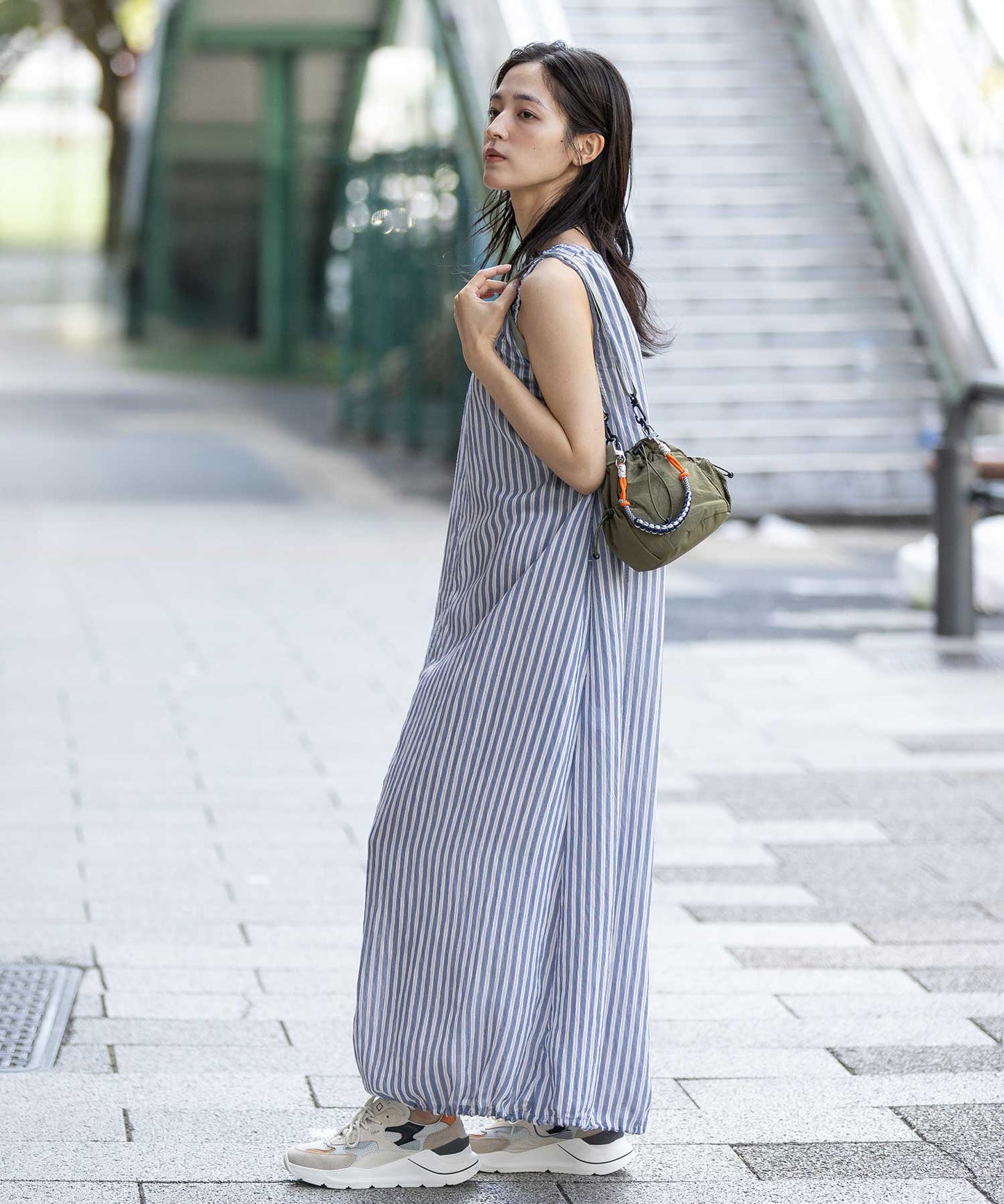 カラフルロープドローストリング2wayバッグ