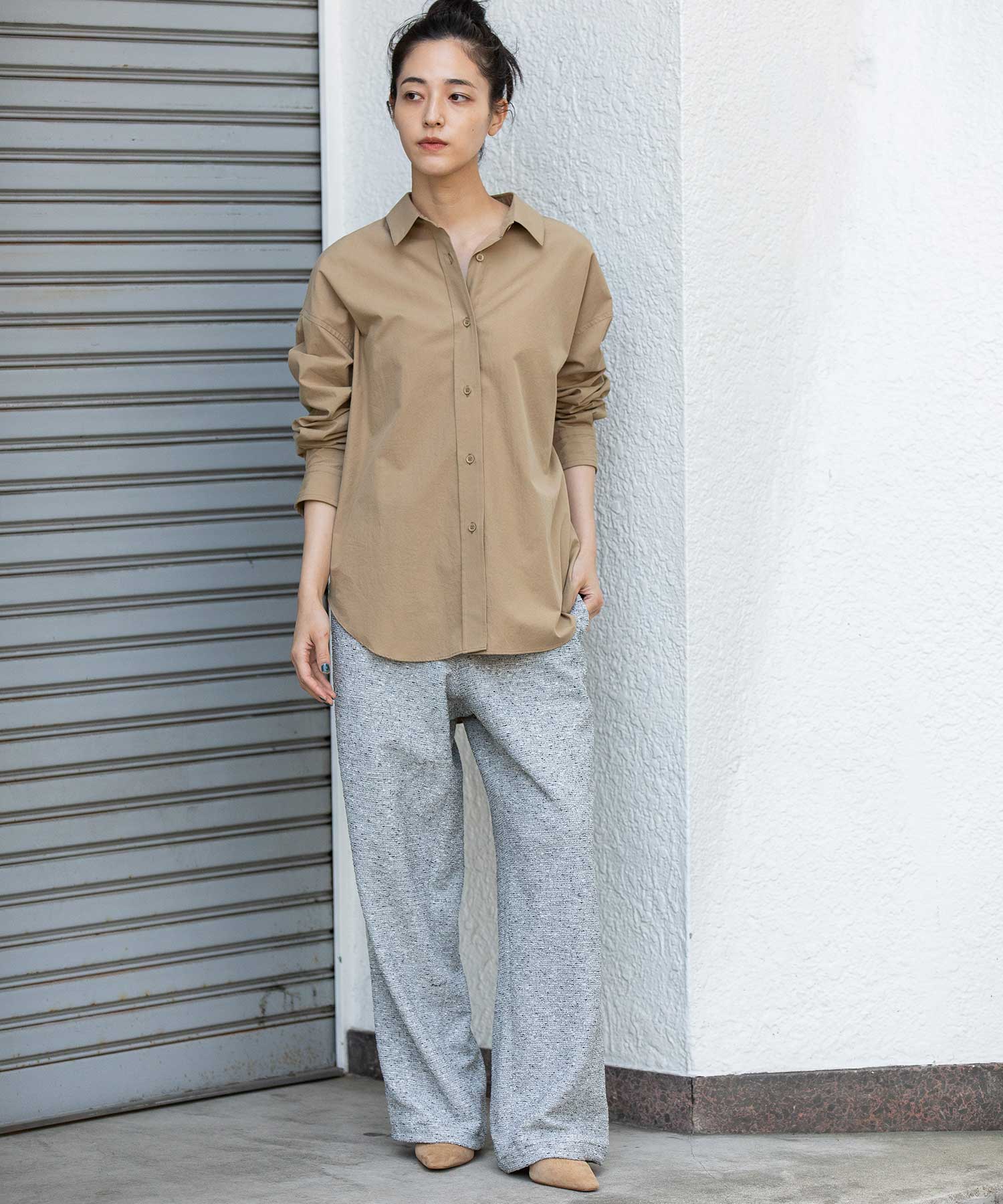定番】コットンブロードバックコクーンシャツ – Munich web shop