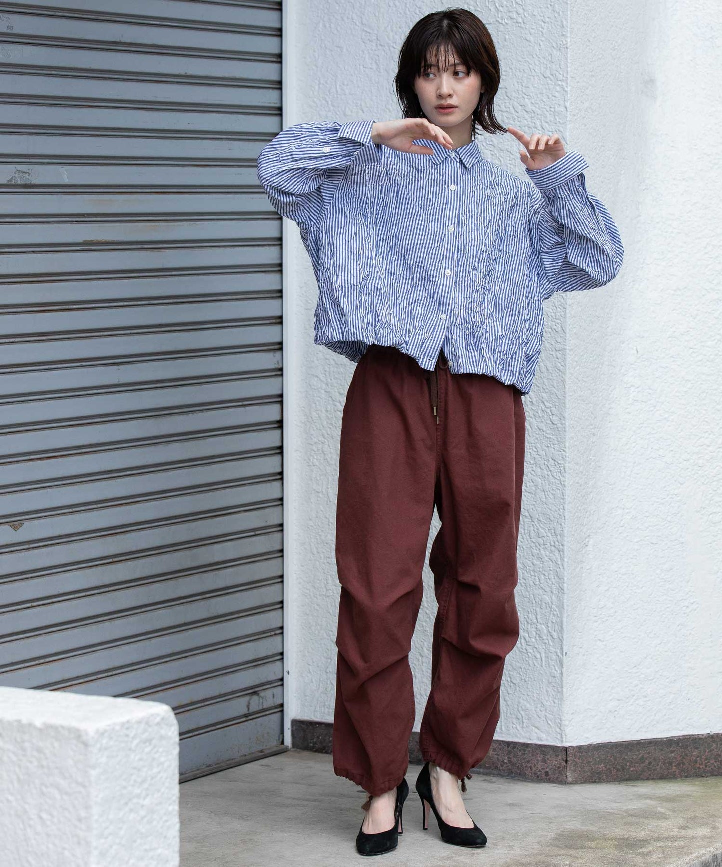 ソフトコットンダックワークパンツ