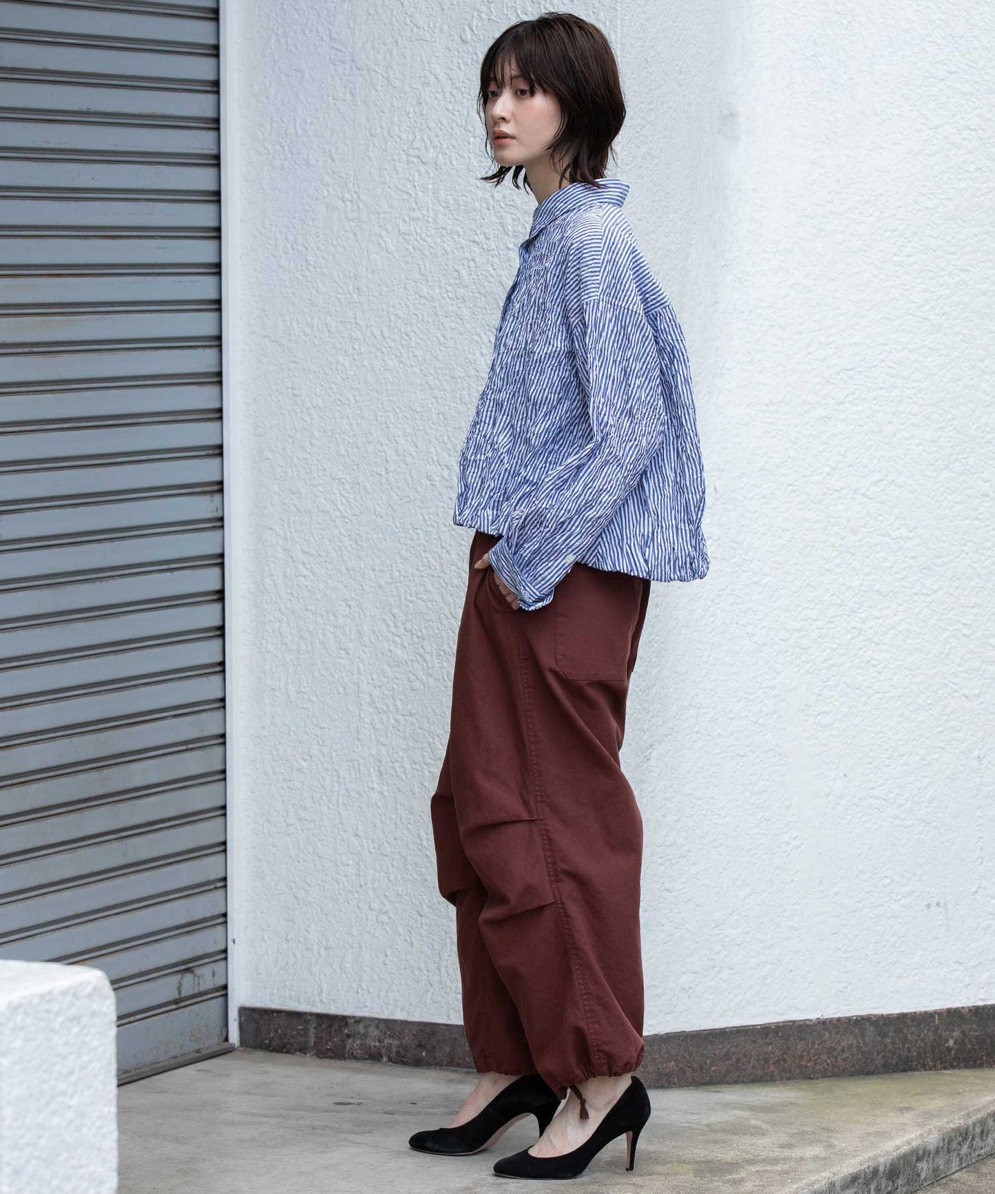 ソフトコットンダックワークパンツ